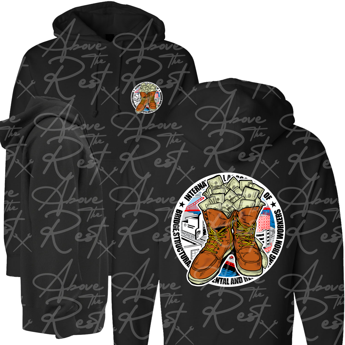 BOOT MONEY PULLOVER HOODIE