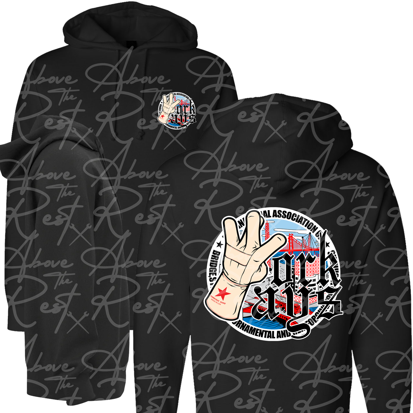WORK WAYS PULLOVER HOODIE