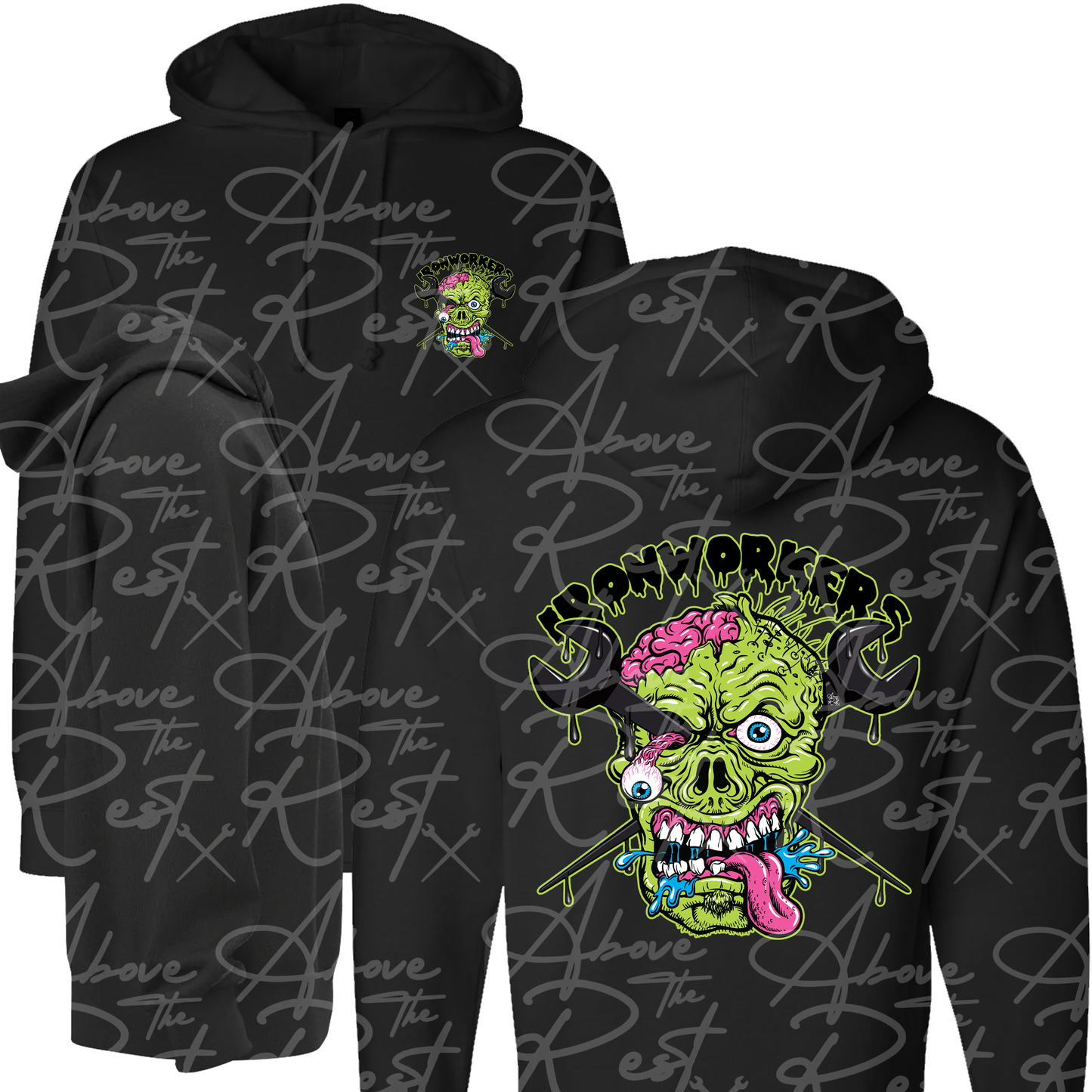 IW ZOMBIE PULLOVER HOODIE