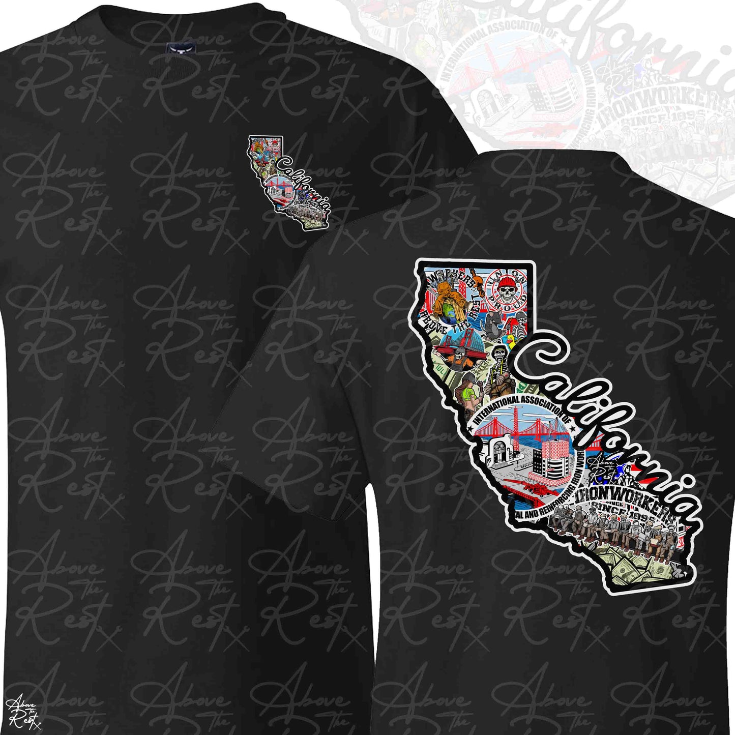 IW CALI MAP T-SHIRT