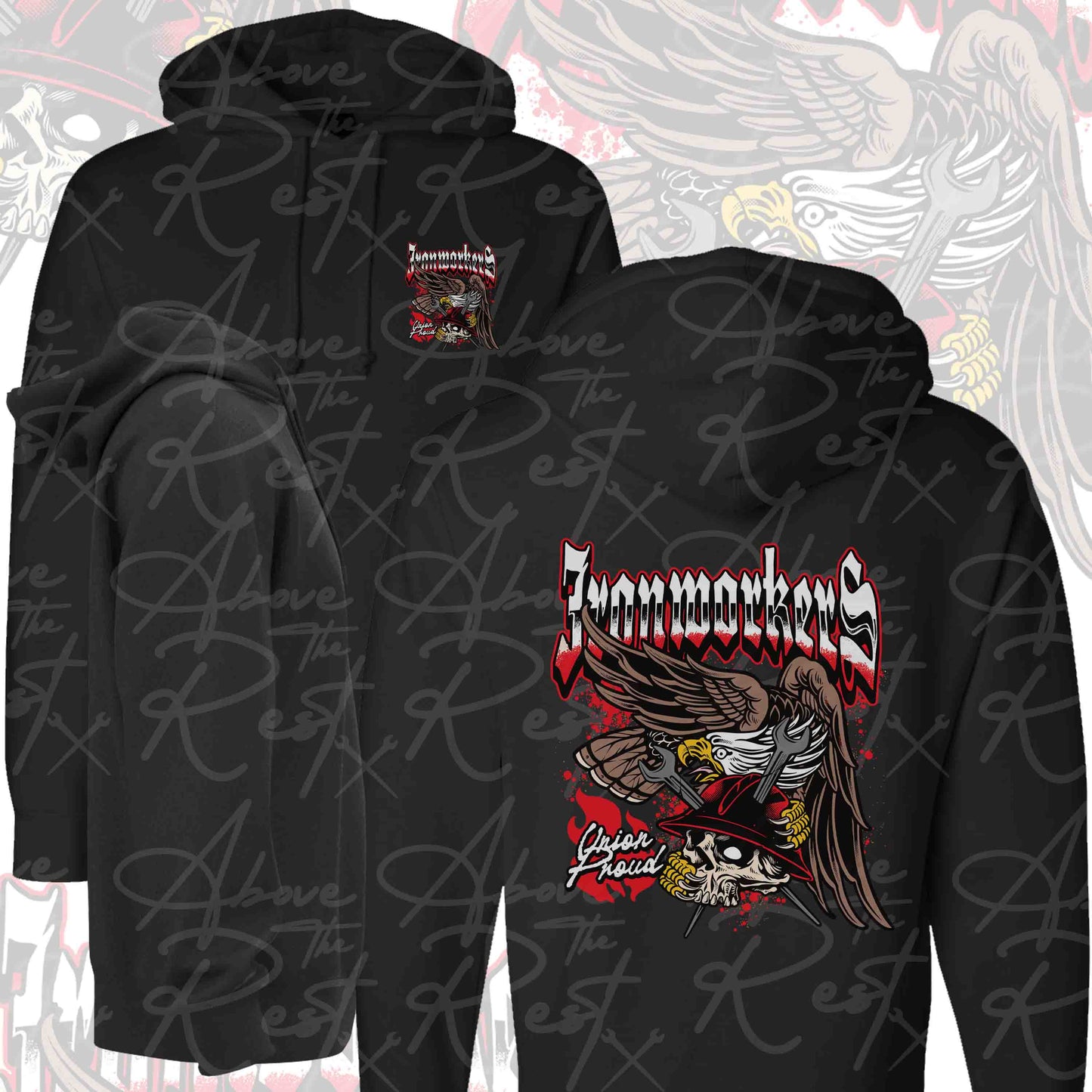 EAGLE SKELETON HOODIE