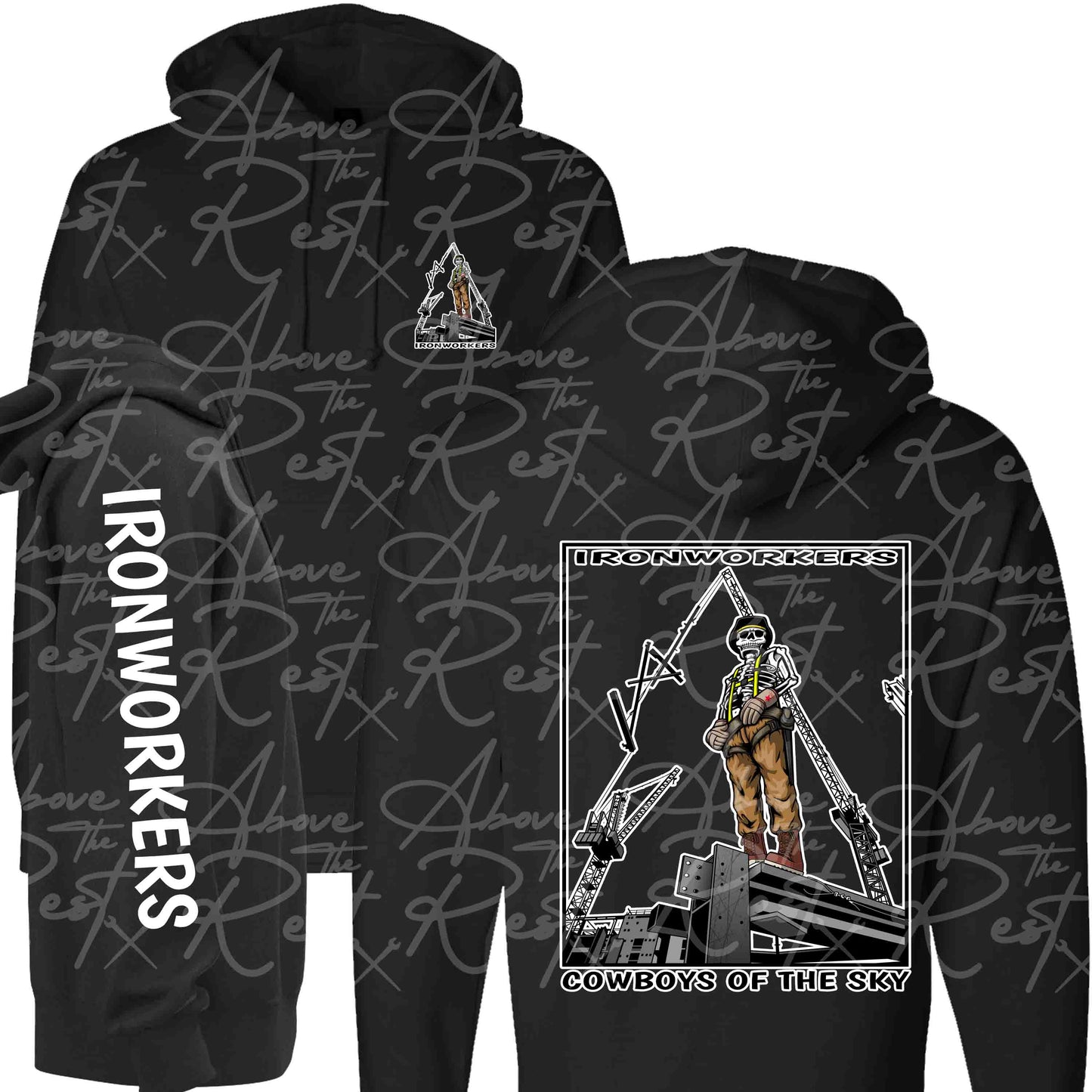 COWBOYS OF THE SKY PULLOVER HOODIE