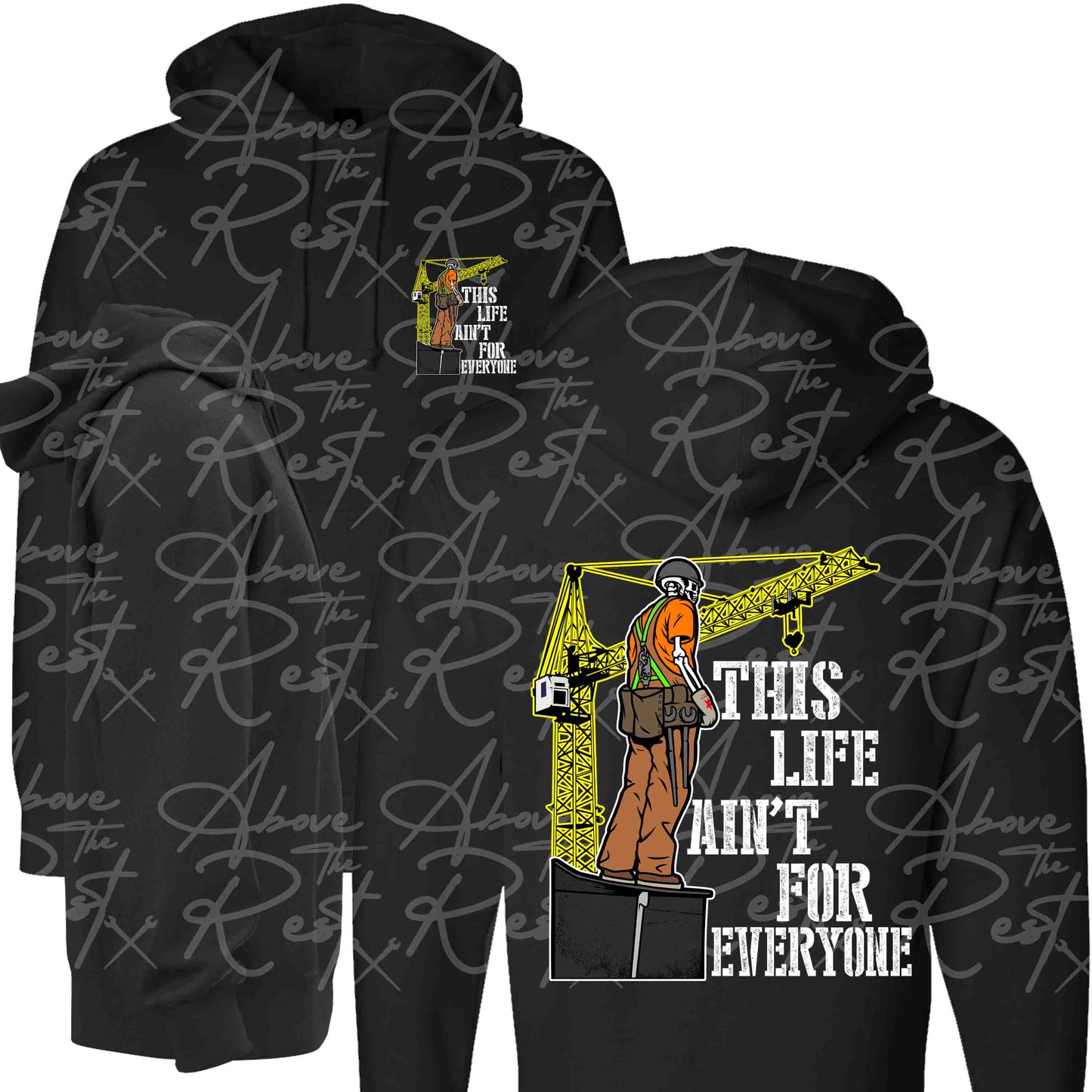 THIS LIFE AIN'T FOR EVERYONE PULLOVER HOODIE