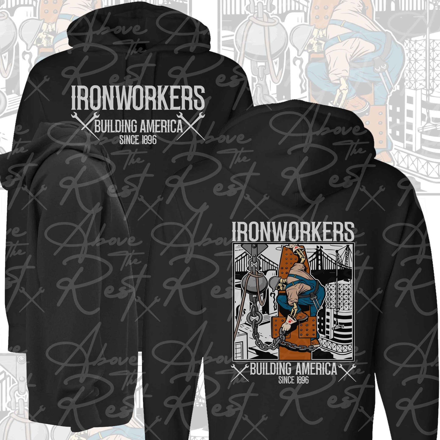 IW HOOKING ON HOODIE