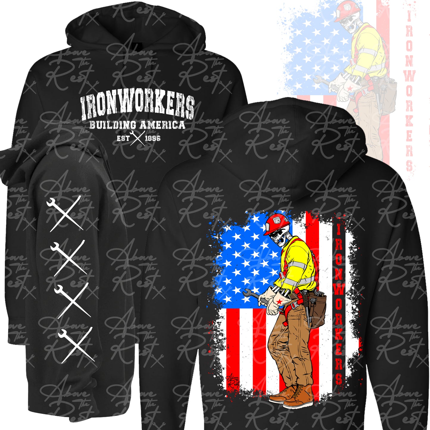 U.S IRONWORKER HOODIE