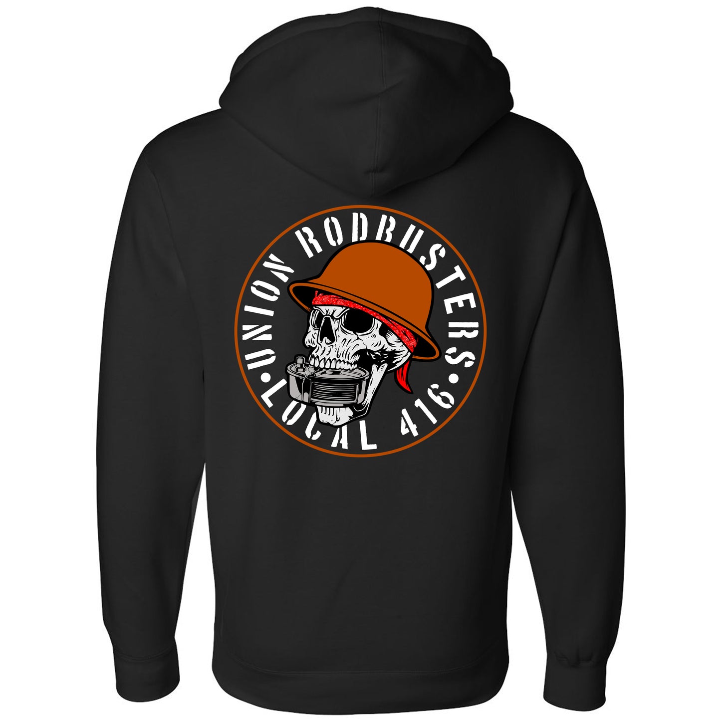 Copy of WIRE SKULL PULLOVER HOODIE LOCAL 416