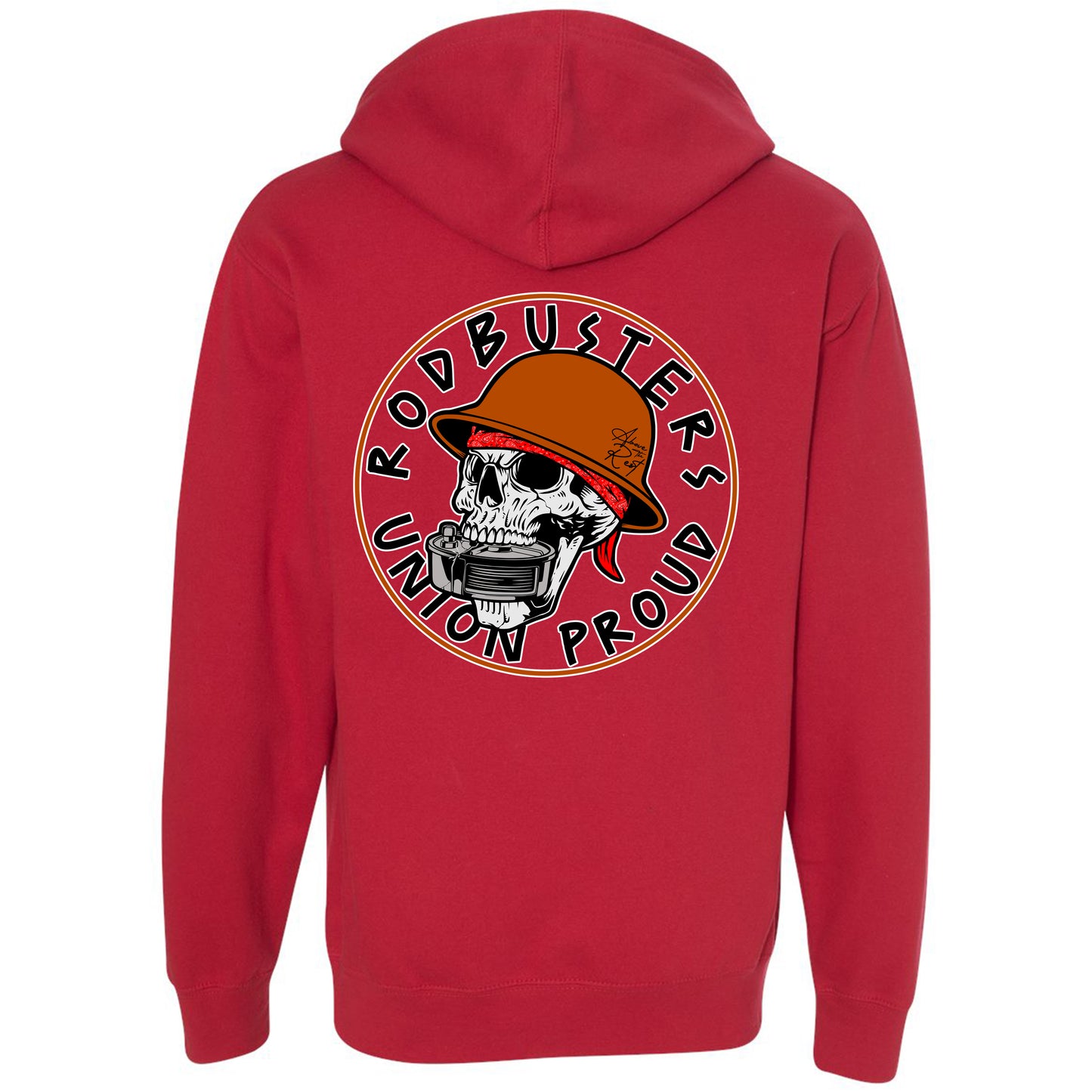 Copy of WIRE SKULL PULLOVER HOODIE LOCAL 416