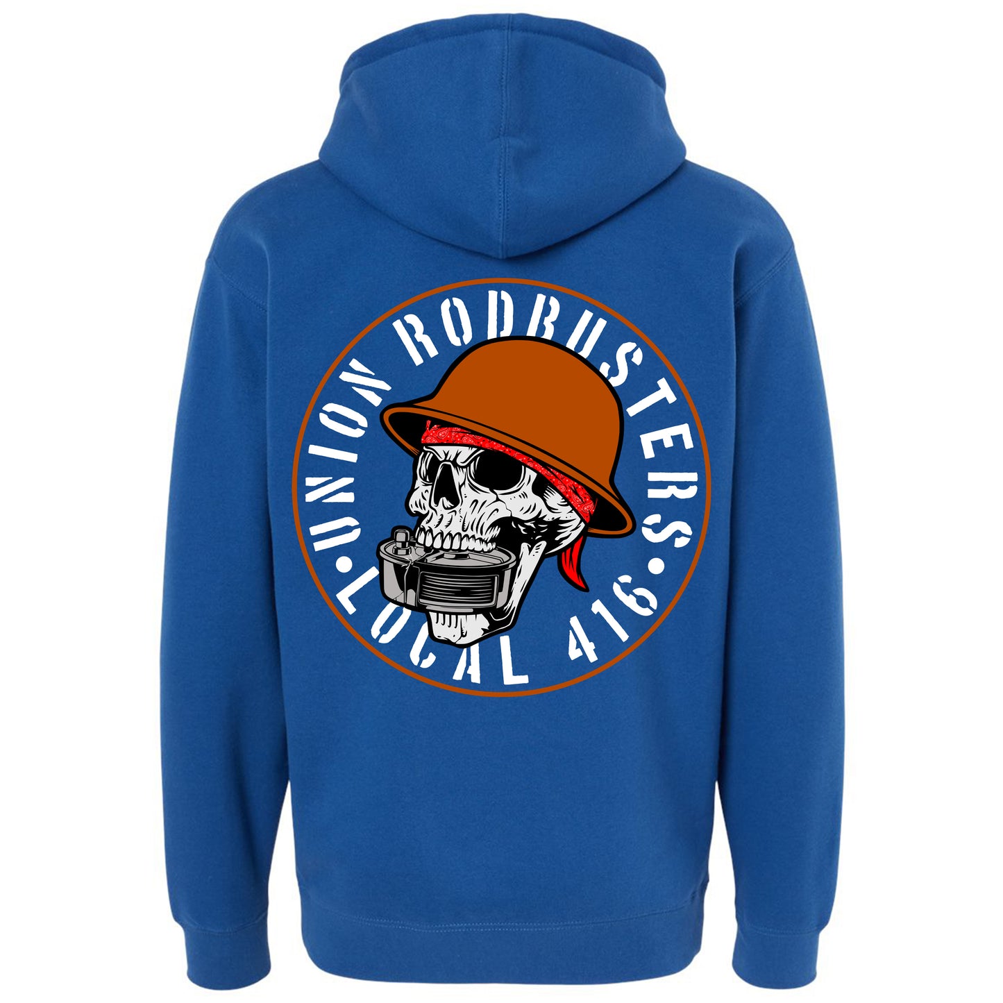 Copy of WIRE SKULL PULLOVER HOODIE LOCAL 416