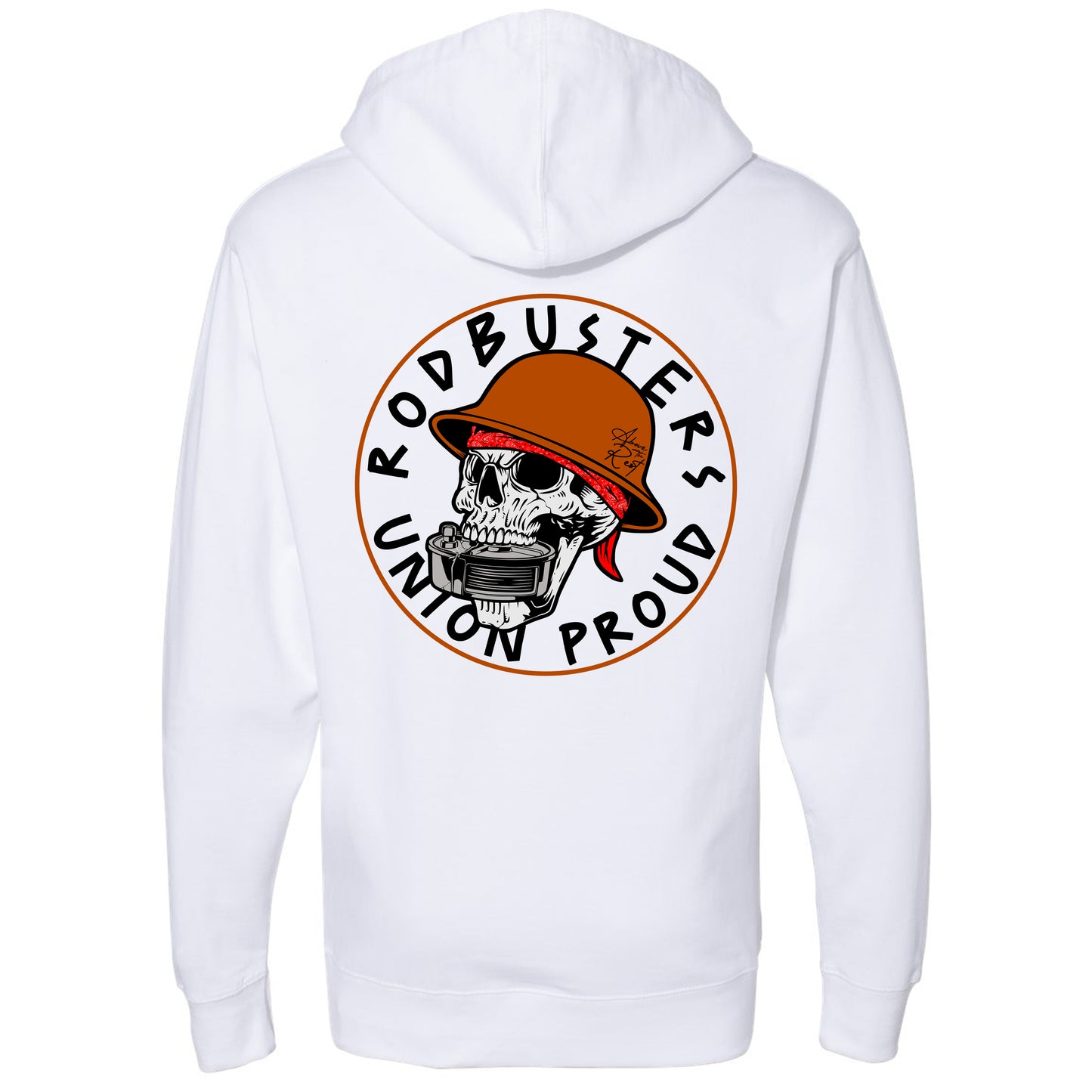Copy of WIRE SKULL PULLOVER HOODIE LOCAL 416