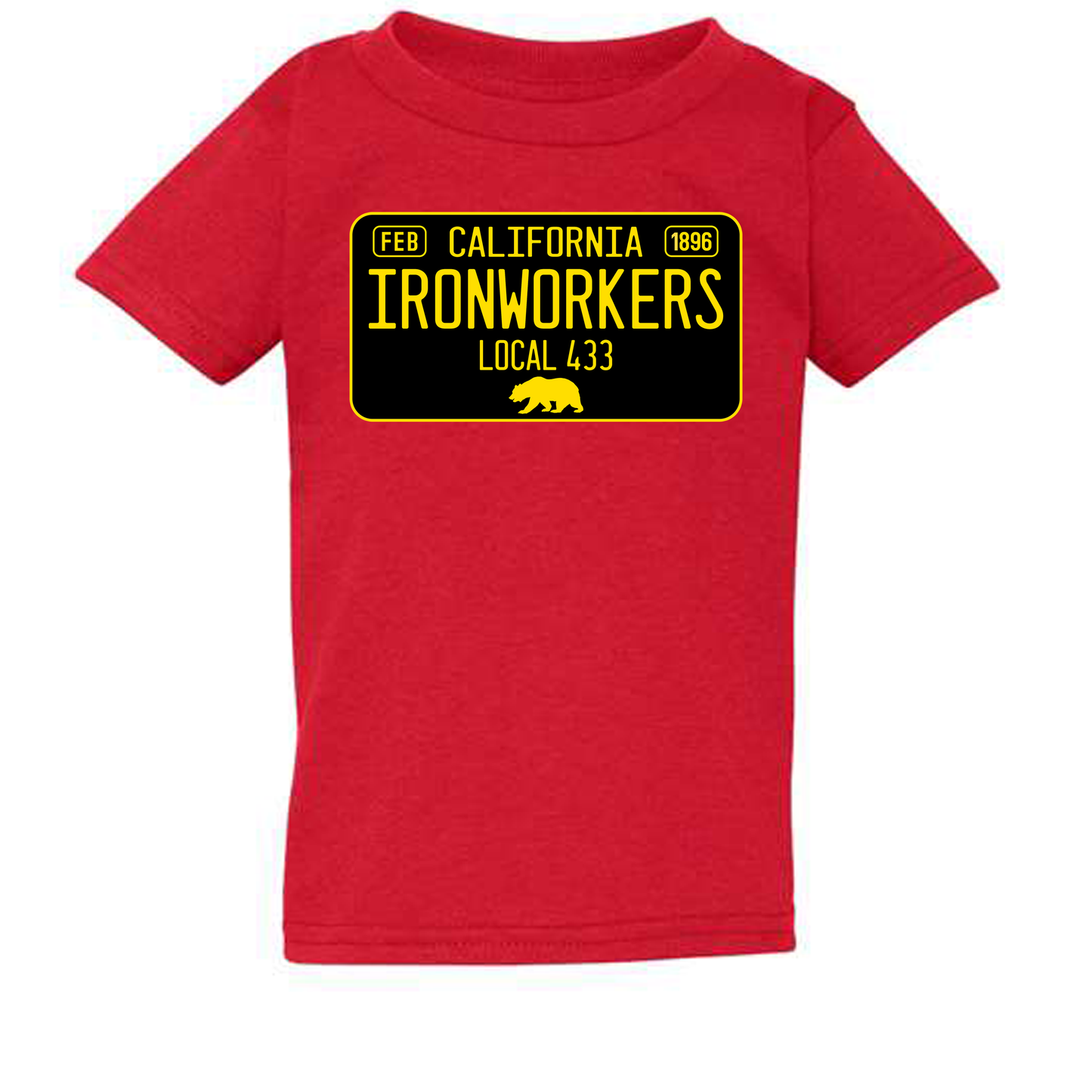 CALI PLATE TODDLER T-SHIRT 433
