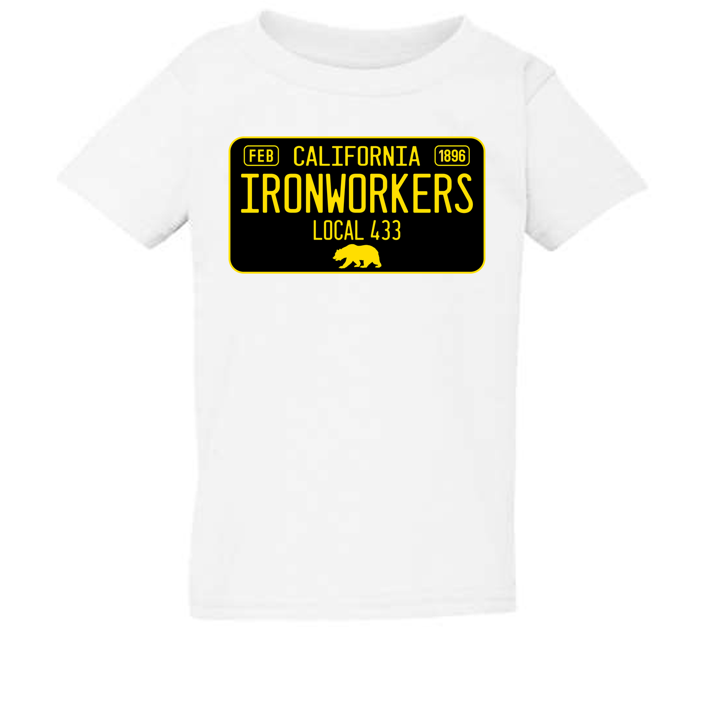 CALI PLATE TODDLER T-SHIRT 433