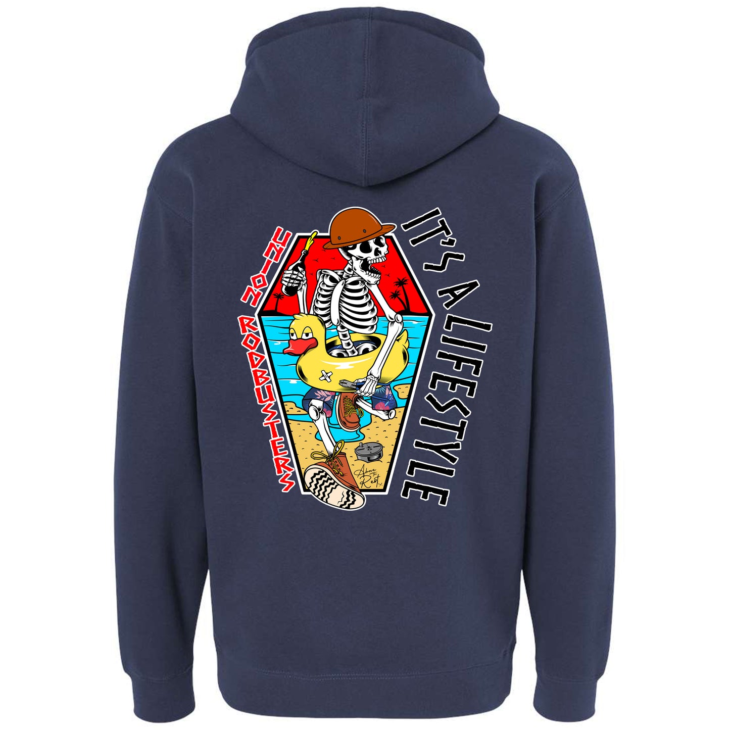ITS A LIFESTYLE RODBUSTER PULLOVER HOODIE