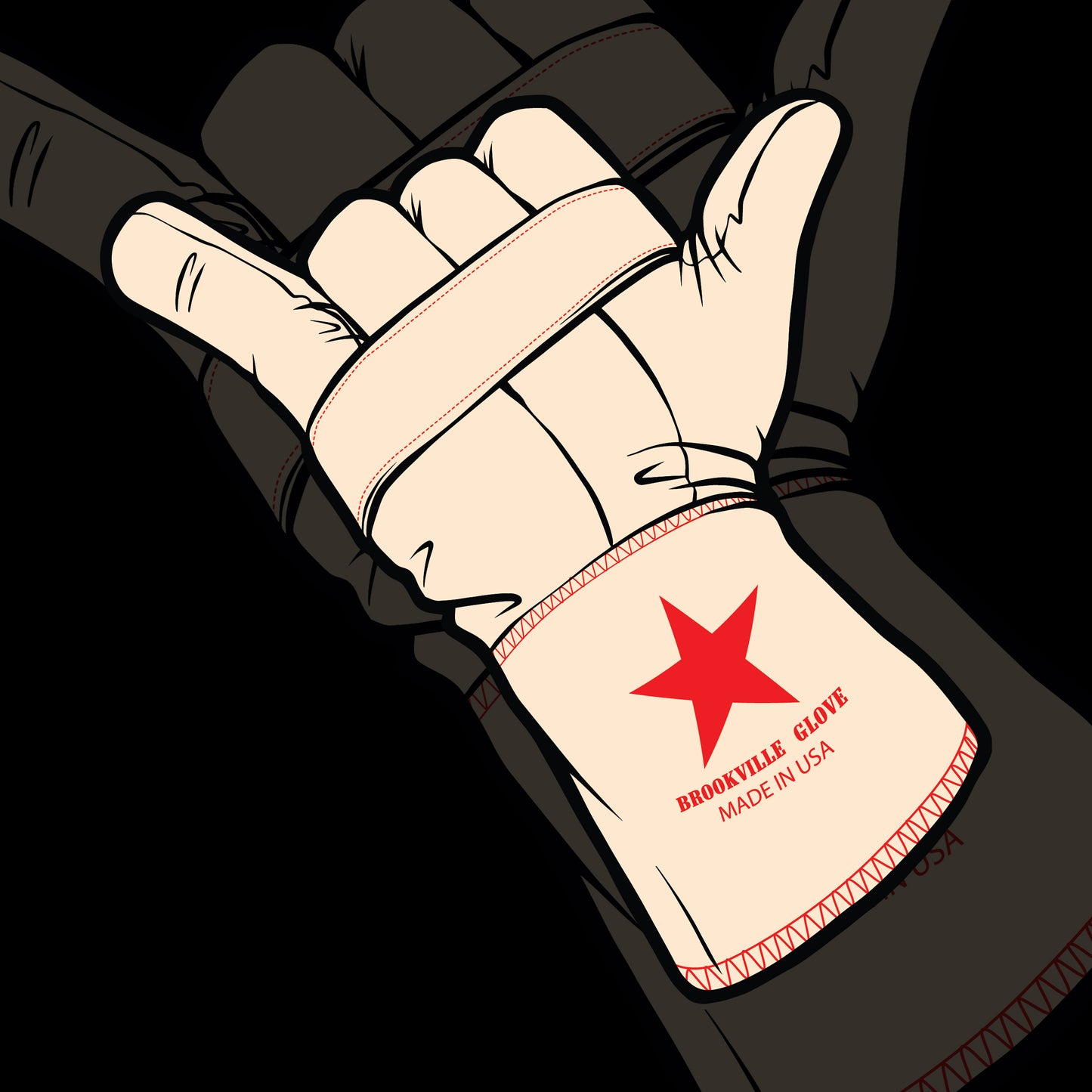 GROOVY GLOVE STICKER