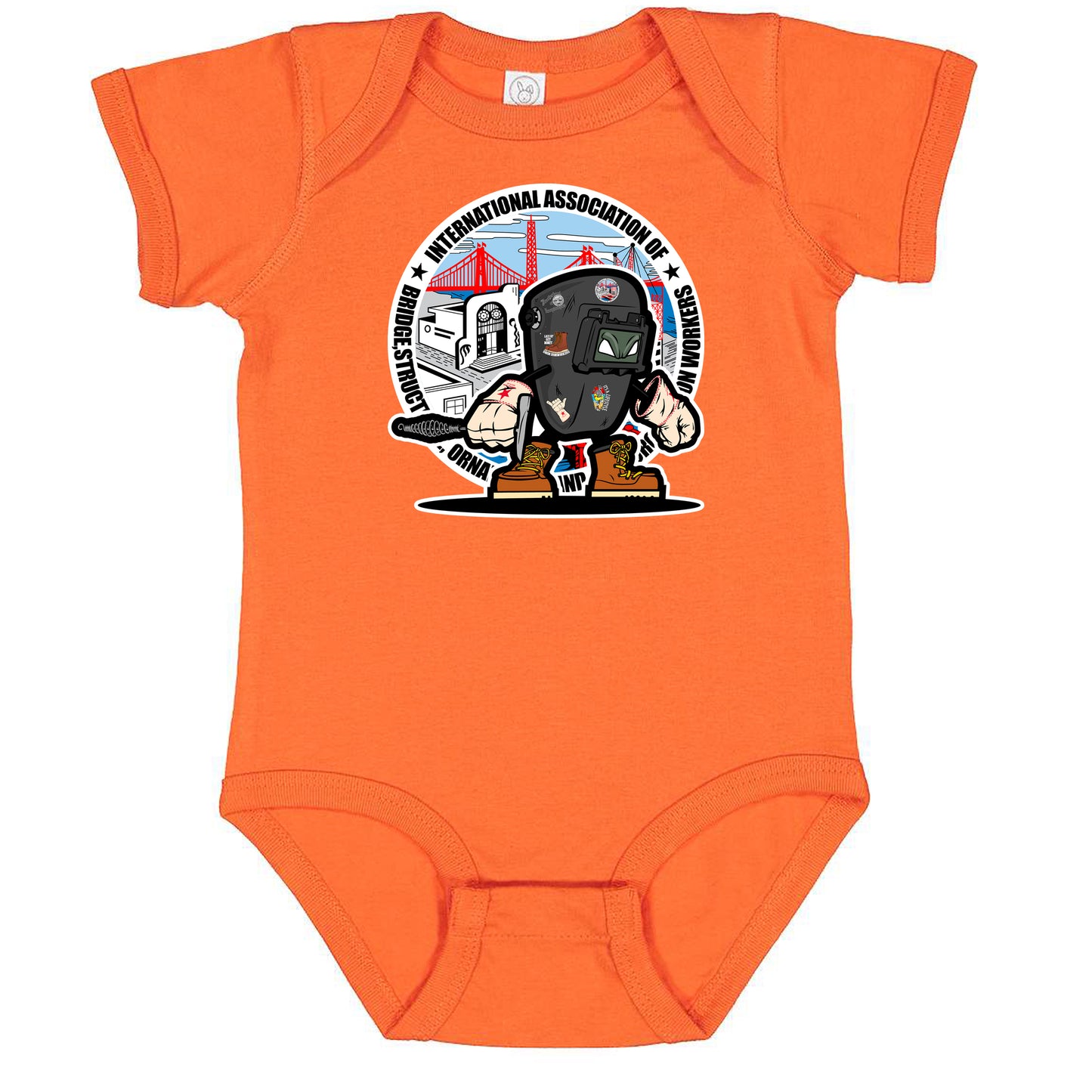 WELDING HOOD CHIPPING HAMMER ONESIE