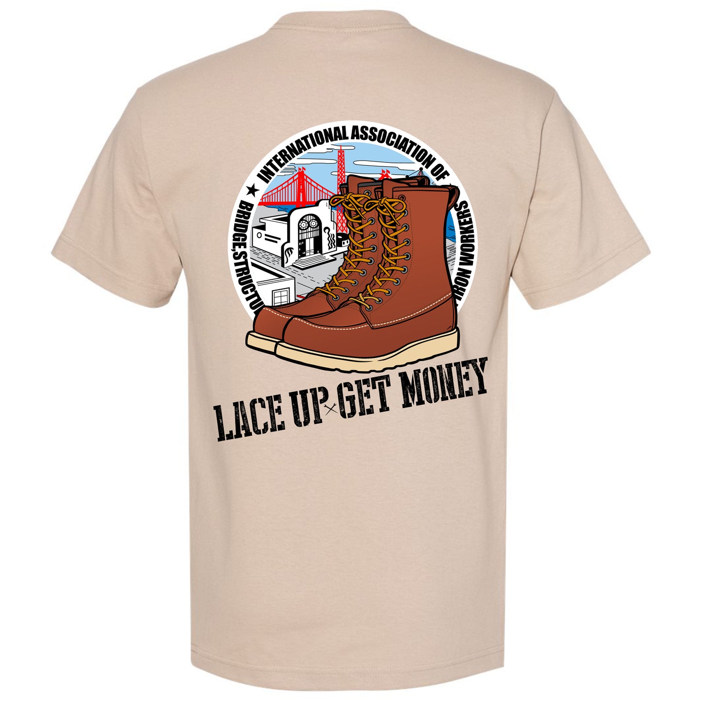 LACE UP T-SHIRT