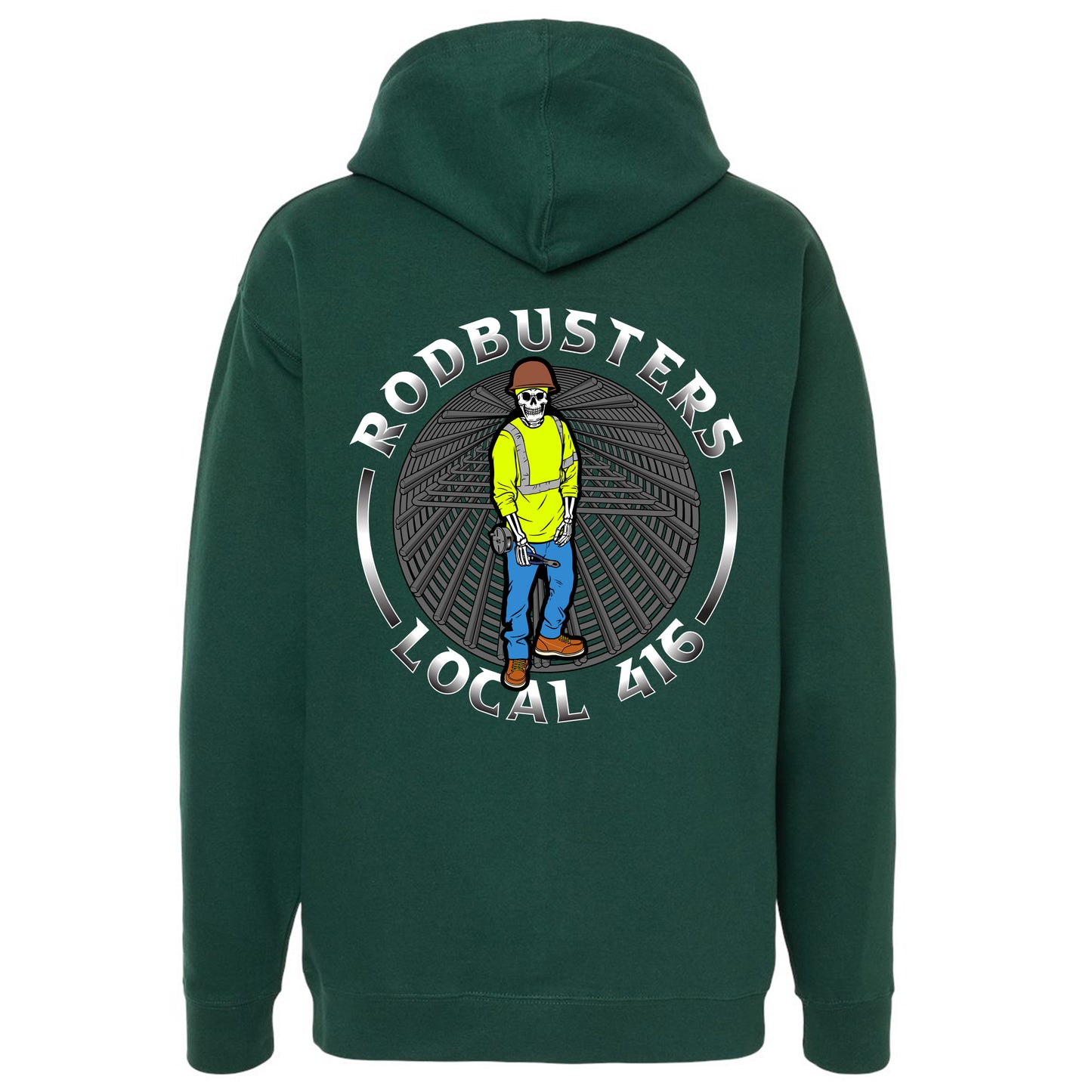 RODBUSTER WORKER PULLOVER HOODIE LOCAL 416