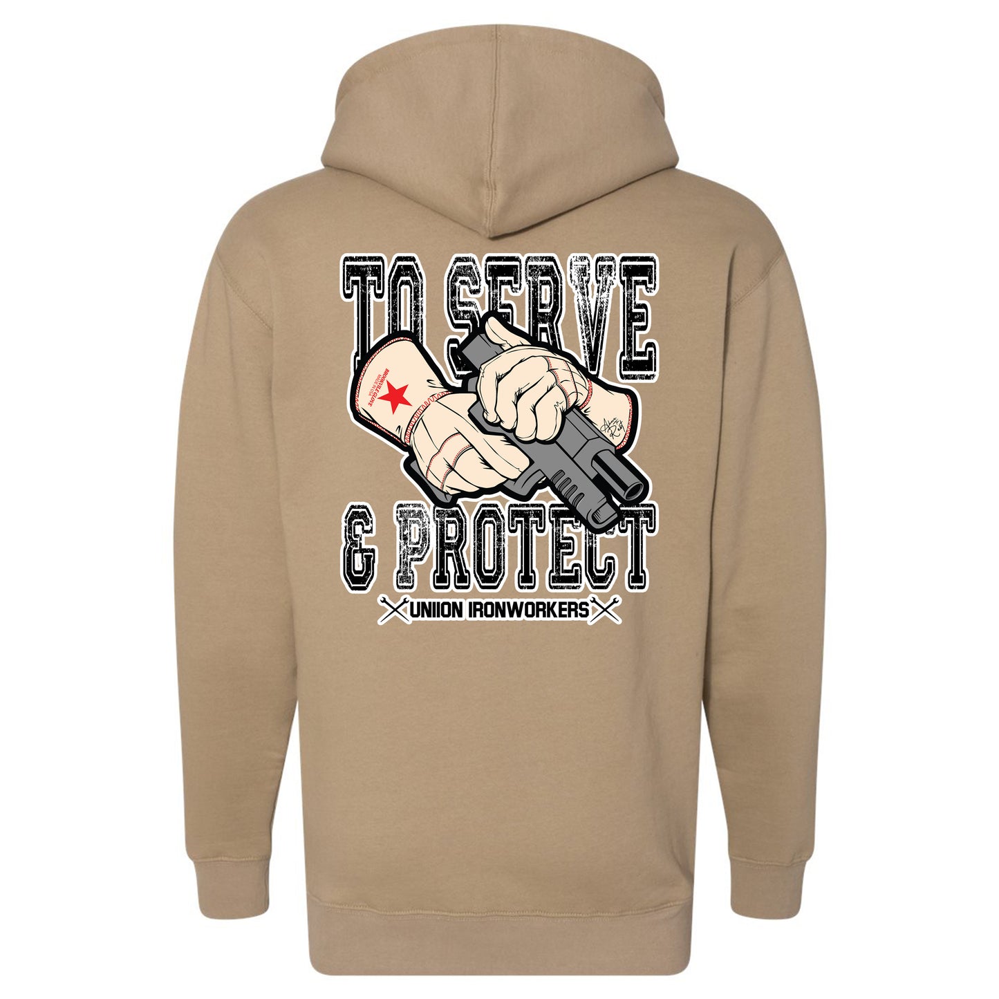 TO SERVE PULLOVER HOODIE
