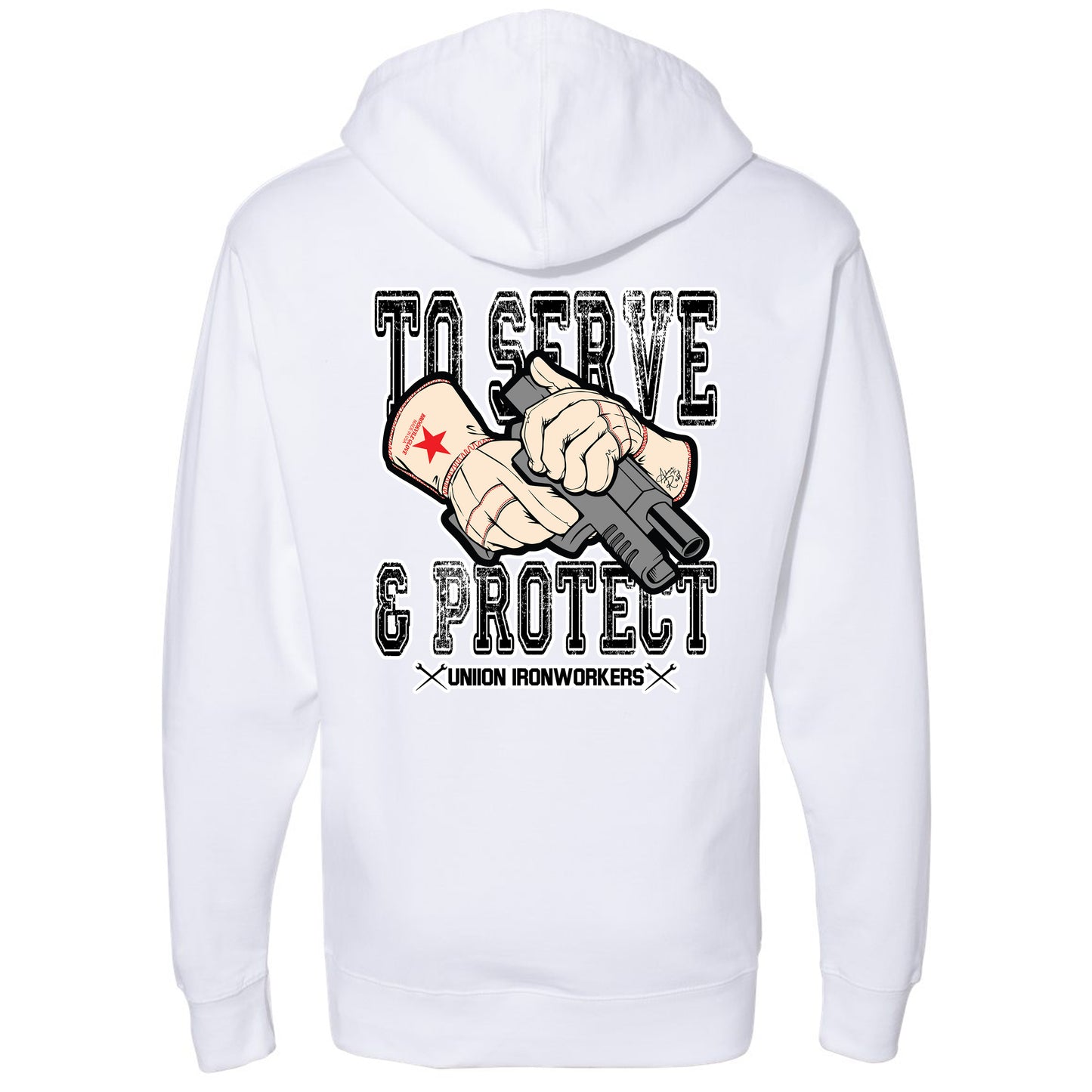 TO SERVE PULLOVER HOODIE