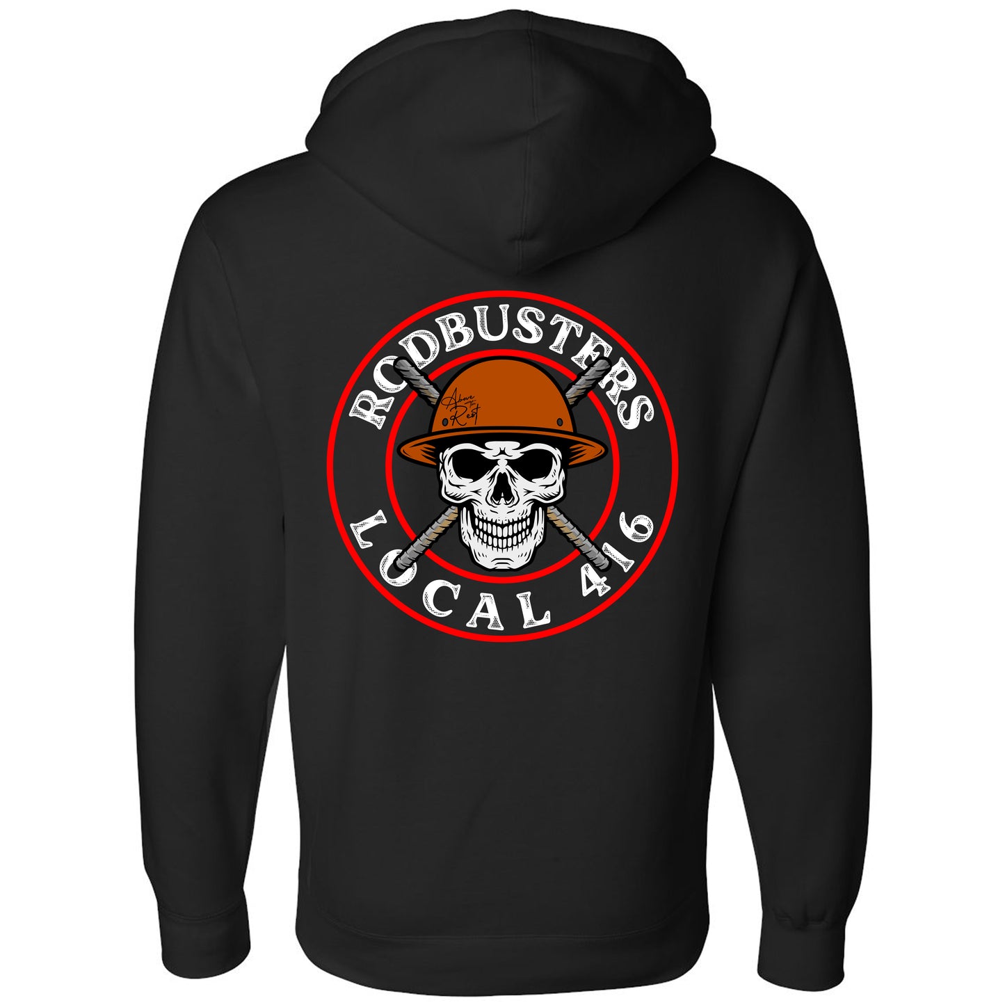 RODBUSTERS REBAR PULLOVER HOODIE LOCAL 416