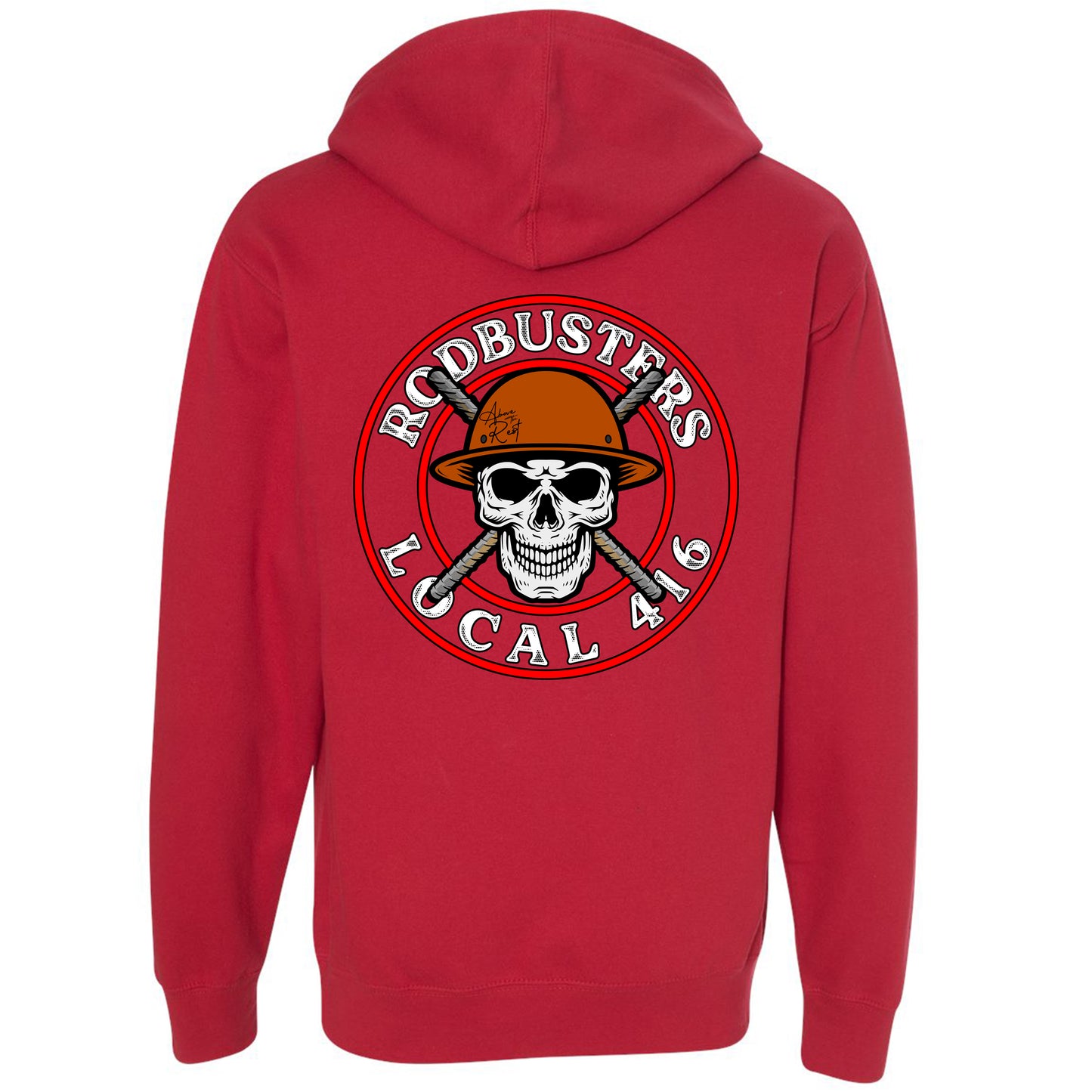 RODBUSTERS REBAR PULLOVER HOODIE LOCAL 416