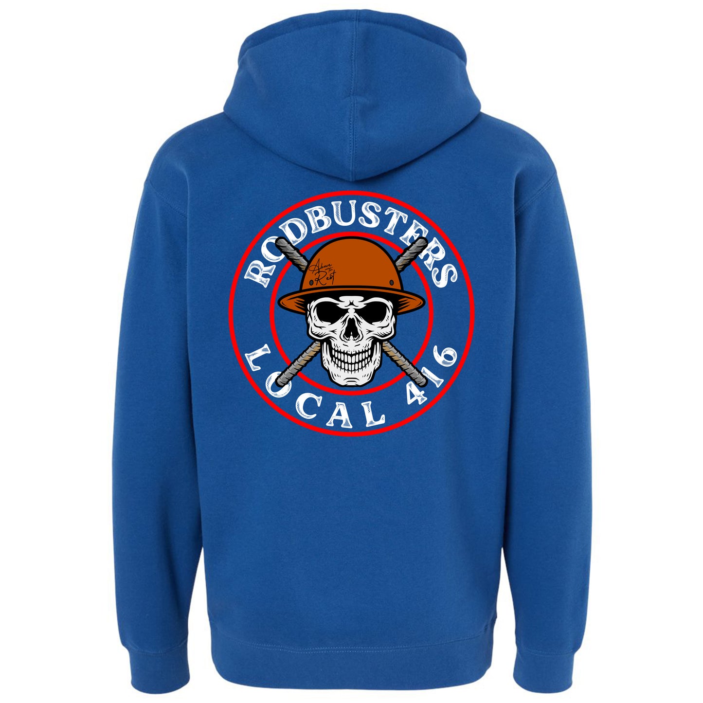 RODBUSTERS REBAR PULLOVER HOODIE LOCAL 416