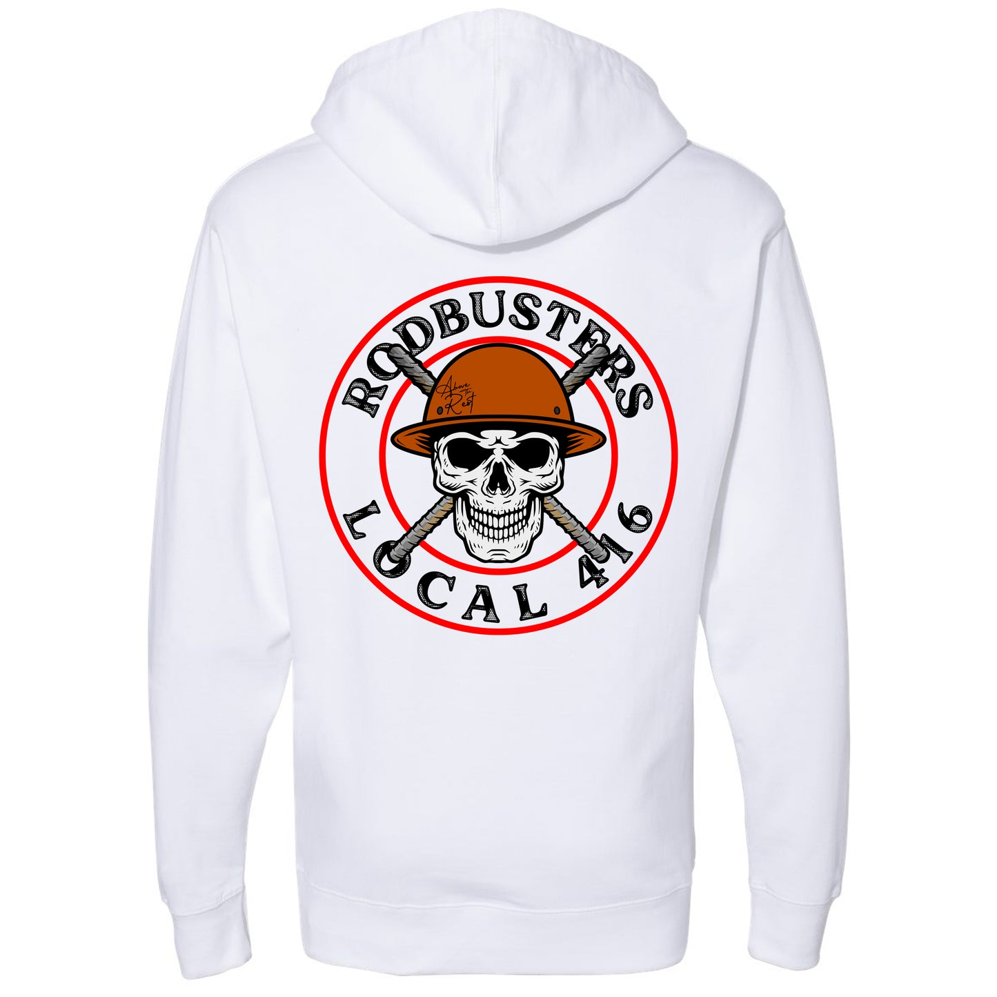 RODBUSTERS REBAR PULLOVER HOODIE LOCAL 416