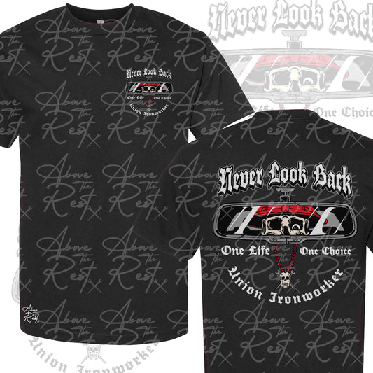 NEVER LOOK BACK T-SHIRT