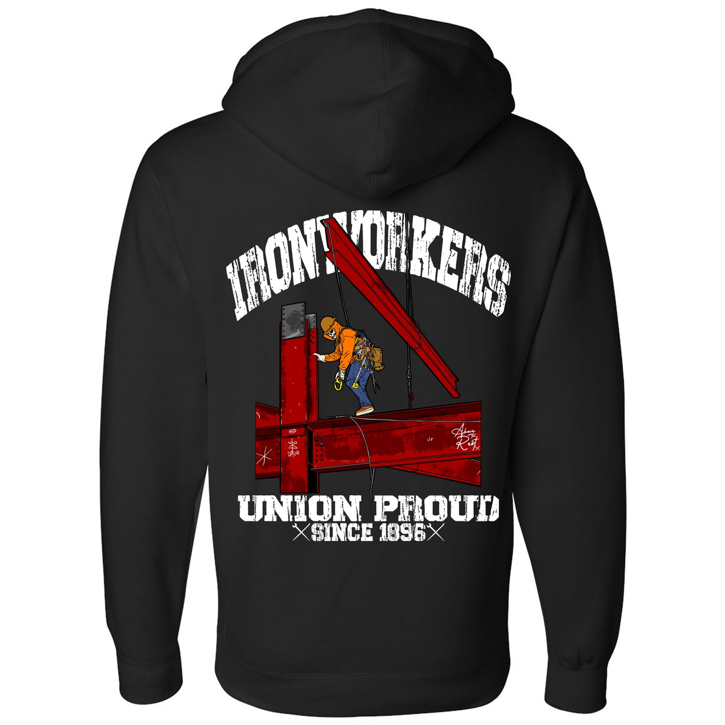 HOOKING ON STRUCTURAL  PULLOVER HOODIE