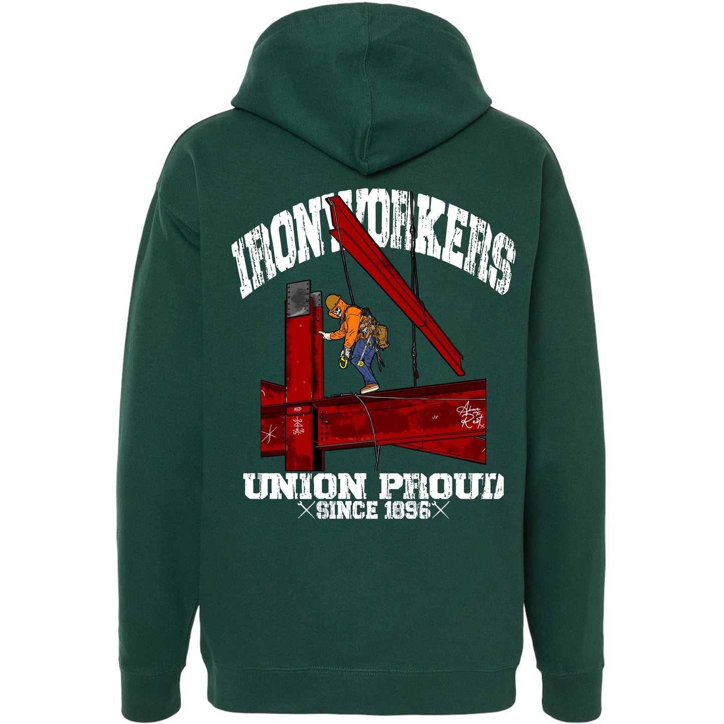 HOOKING ON STRUCTURAL  PULLOVER HOODIE