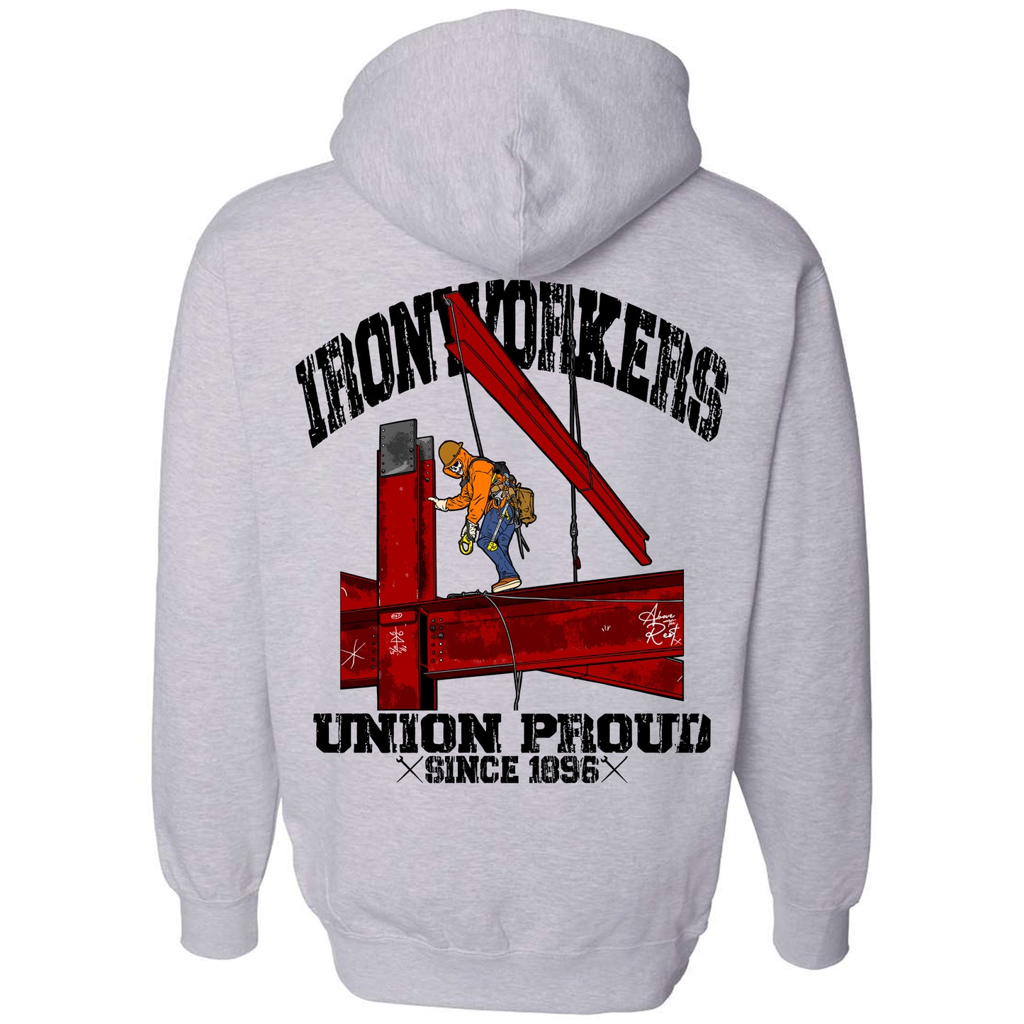 HOOKING ON STRUCTURAL  PULLOVER HOODIE