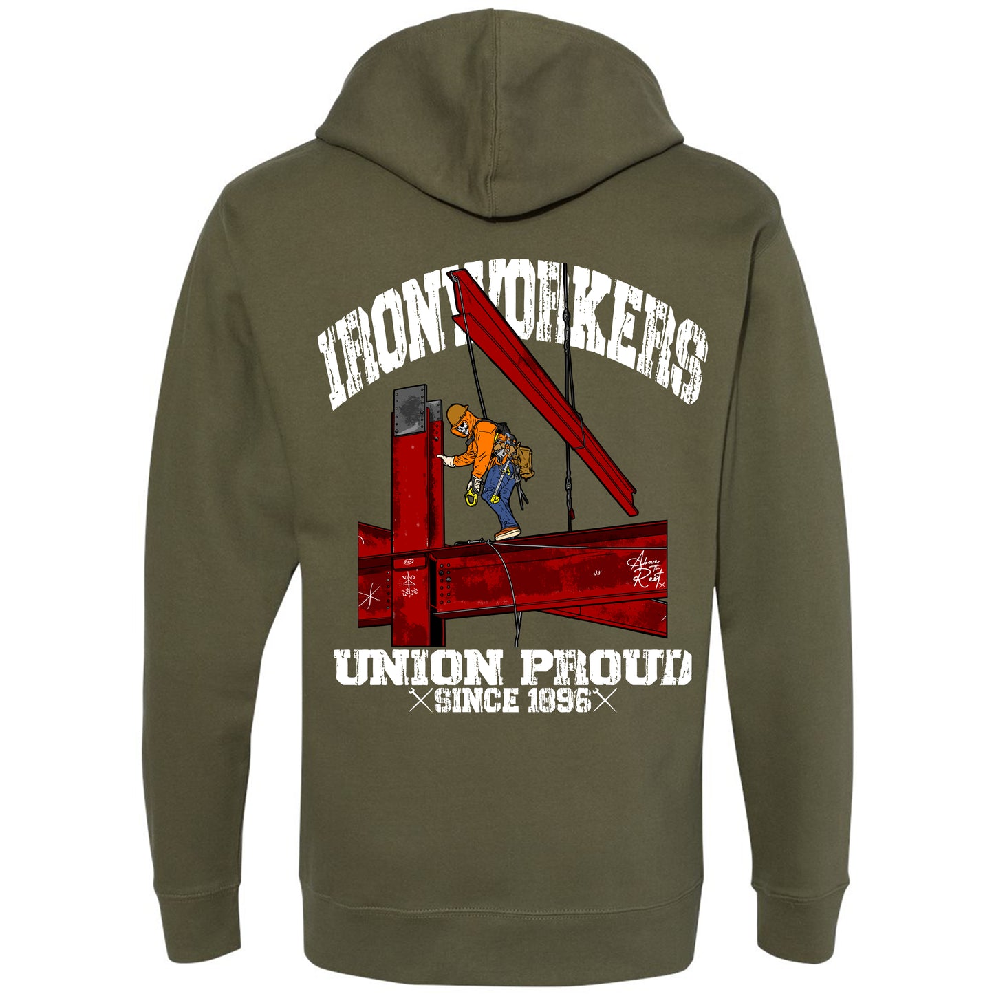 HOOKING ON STRUCTURAL  PULLOVER HOODIE