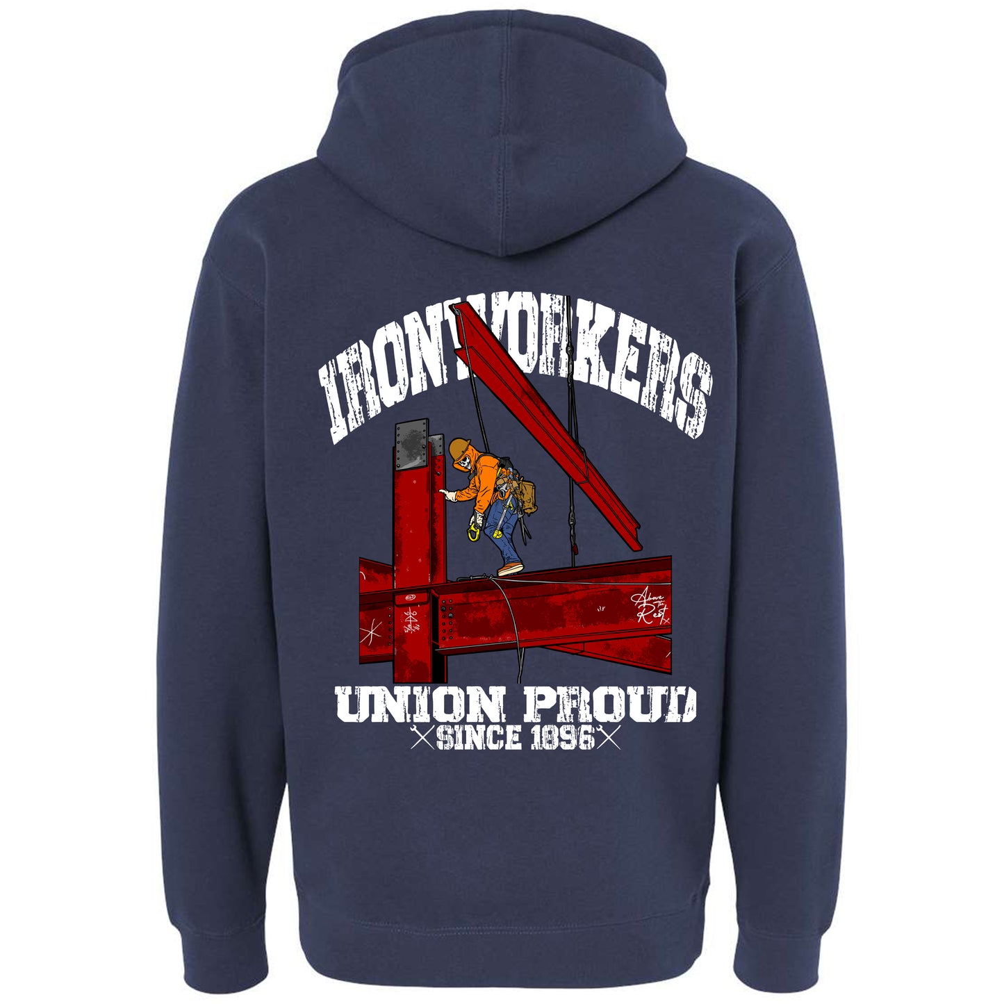 HOOKING ON STRUCTURAL  PULLOVER HOODIE