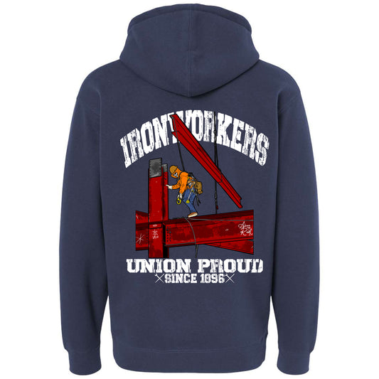 HOOKING ON STRUCTURAL  PULLOVER HOODIE