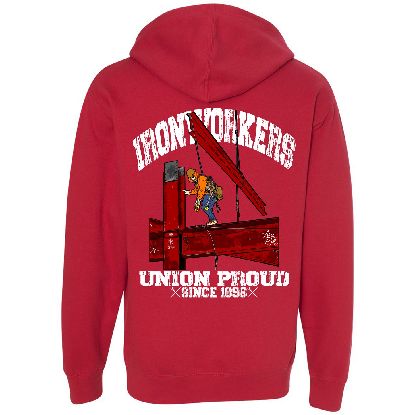 HOOKING ON STRUCTURAL  PULLOVER HOODIE