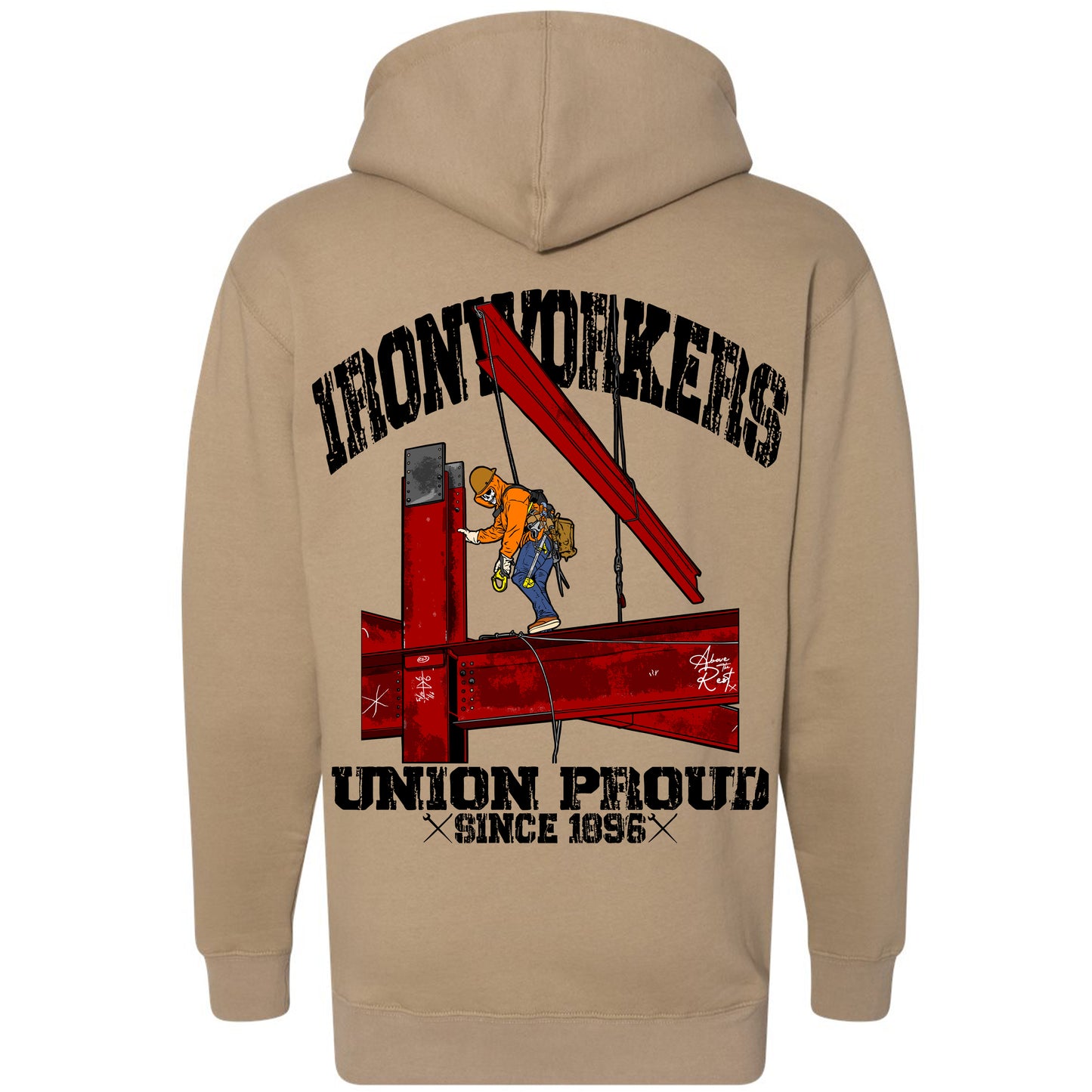 HOOKING ON STRUCTURAL  PULLOVER HOODIE