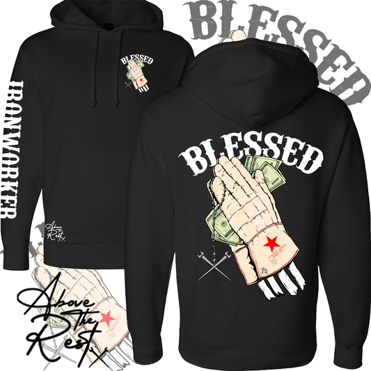 BLESSED GLOVES PULLOVER HOODIE