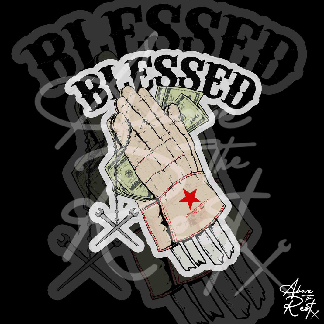 Blessing Sticker Hand STICKERS – ABOV3THEREST