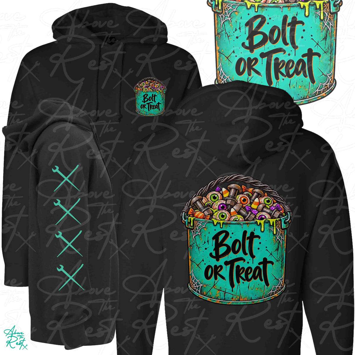 BOLT OR TREAT PULLOVER HOODIE
