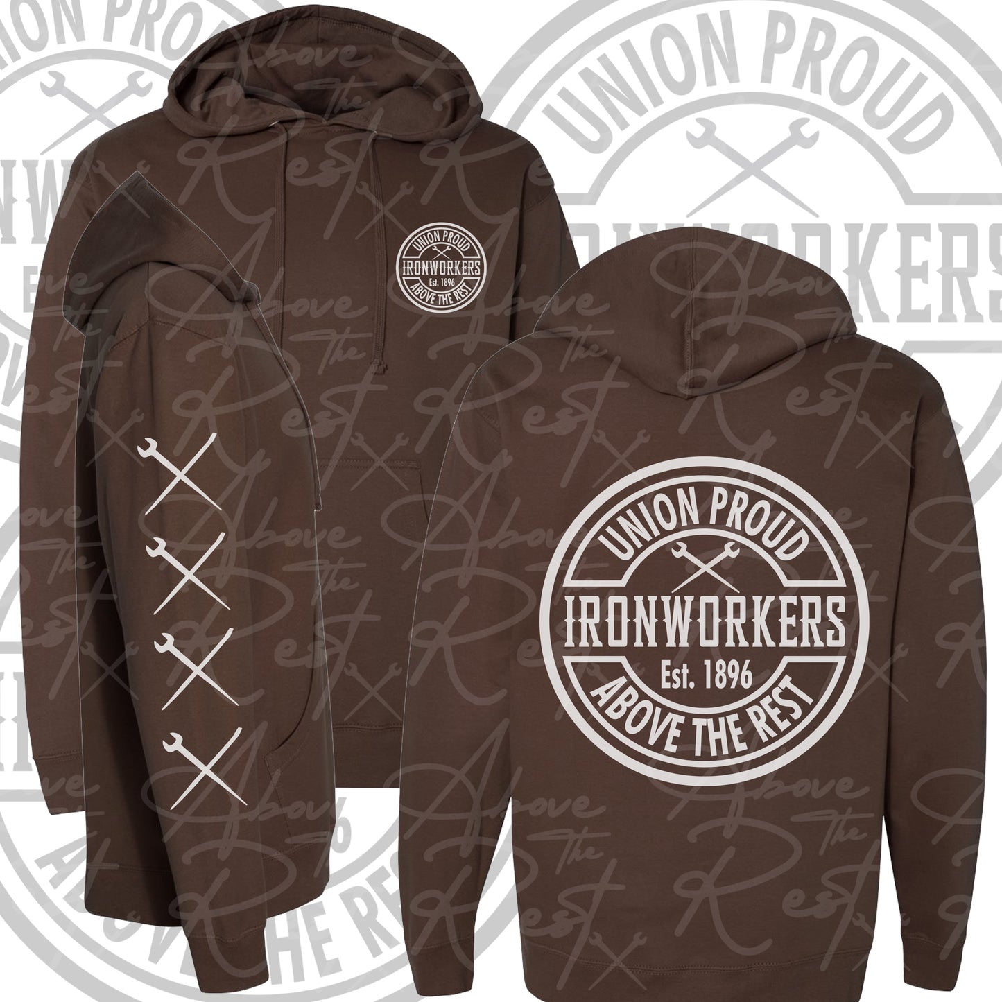 UNION PROUD ABOVE THE REST PULLOVER HOODIE