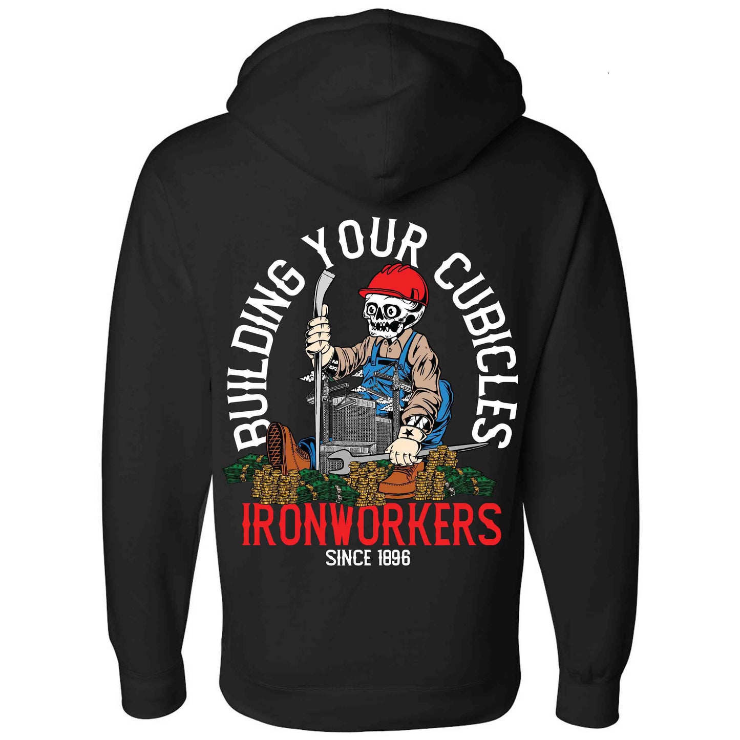 BUILDING YOUR CUBICLES PULLOVER HOODIE