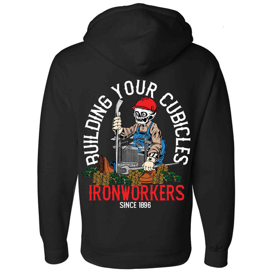 BUILDING YOUR CUBICLES PULLOVER HOODIE