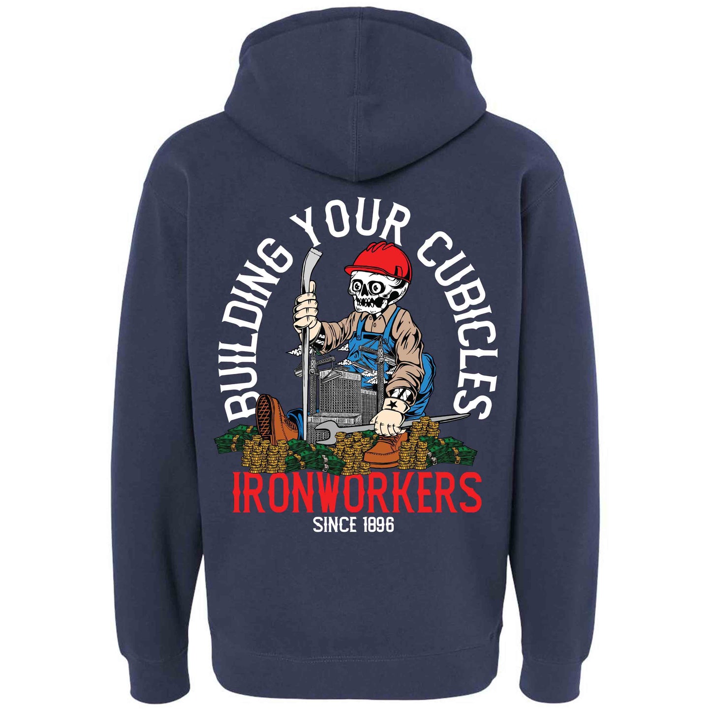 BUILDING YOUR CUBICLES PULLOVER HOODIE