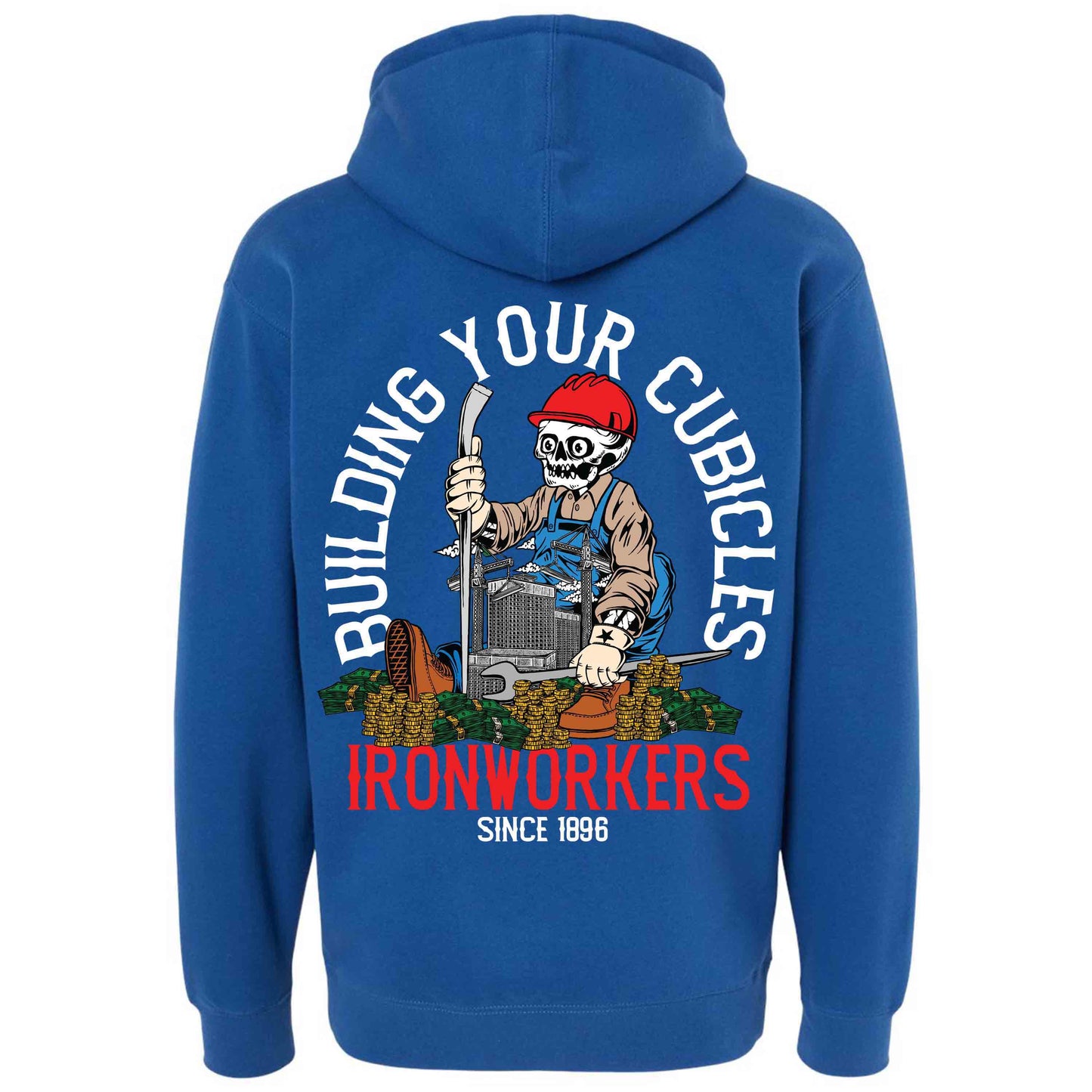 BUILDING YOUR CUBICLES PULLOVER HOODIE