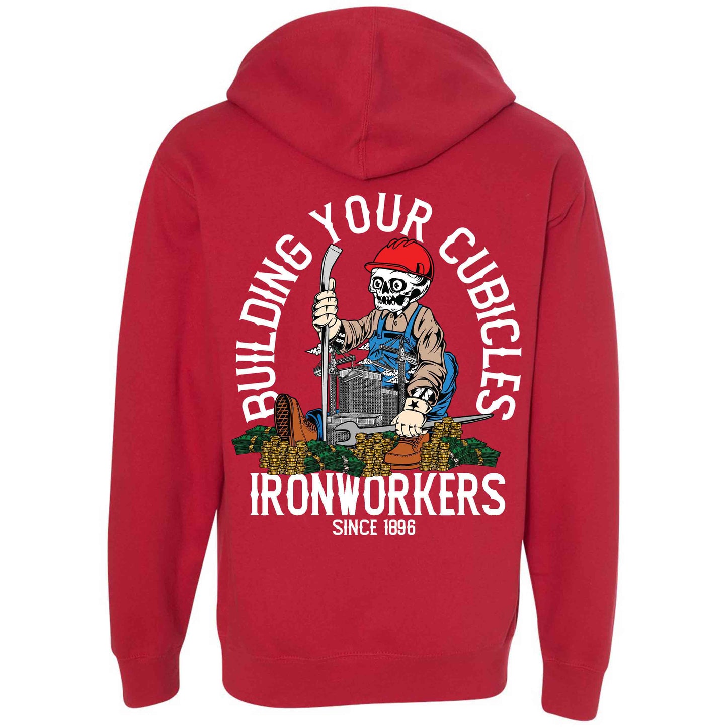 BUILDING YOUR CUBICLES PULLOVER HOODIE