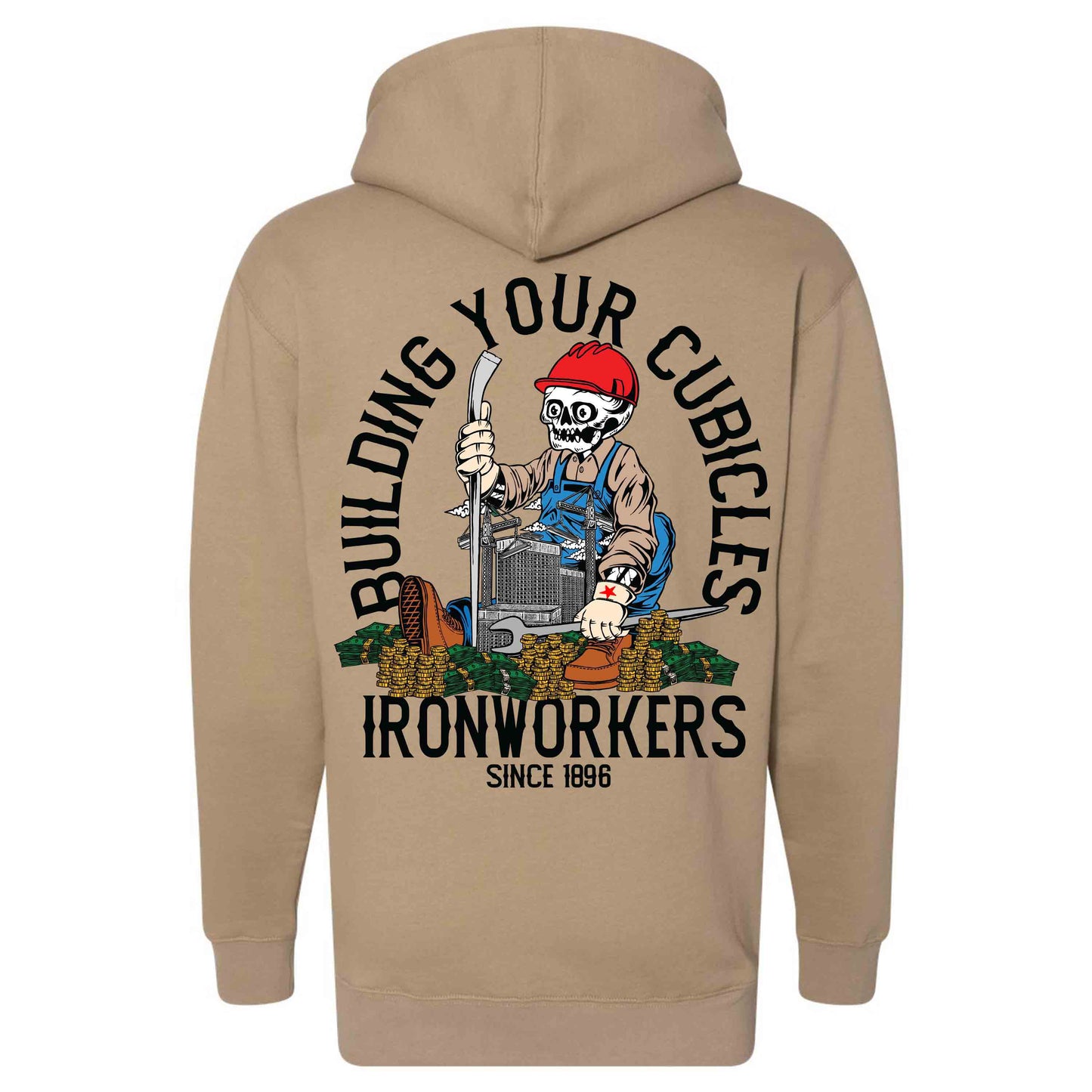 BUILDING YOUR CUBICLES PULLOVER HOODIE