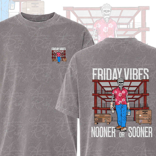 NOONER OR SOONER T-SHIRT