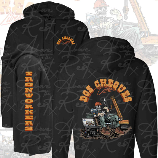 DOS CHEQUES PULLOVER HOODIE