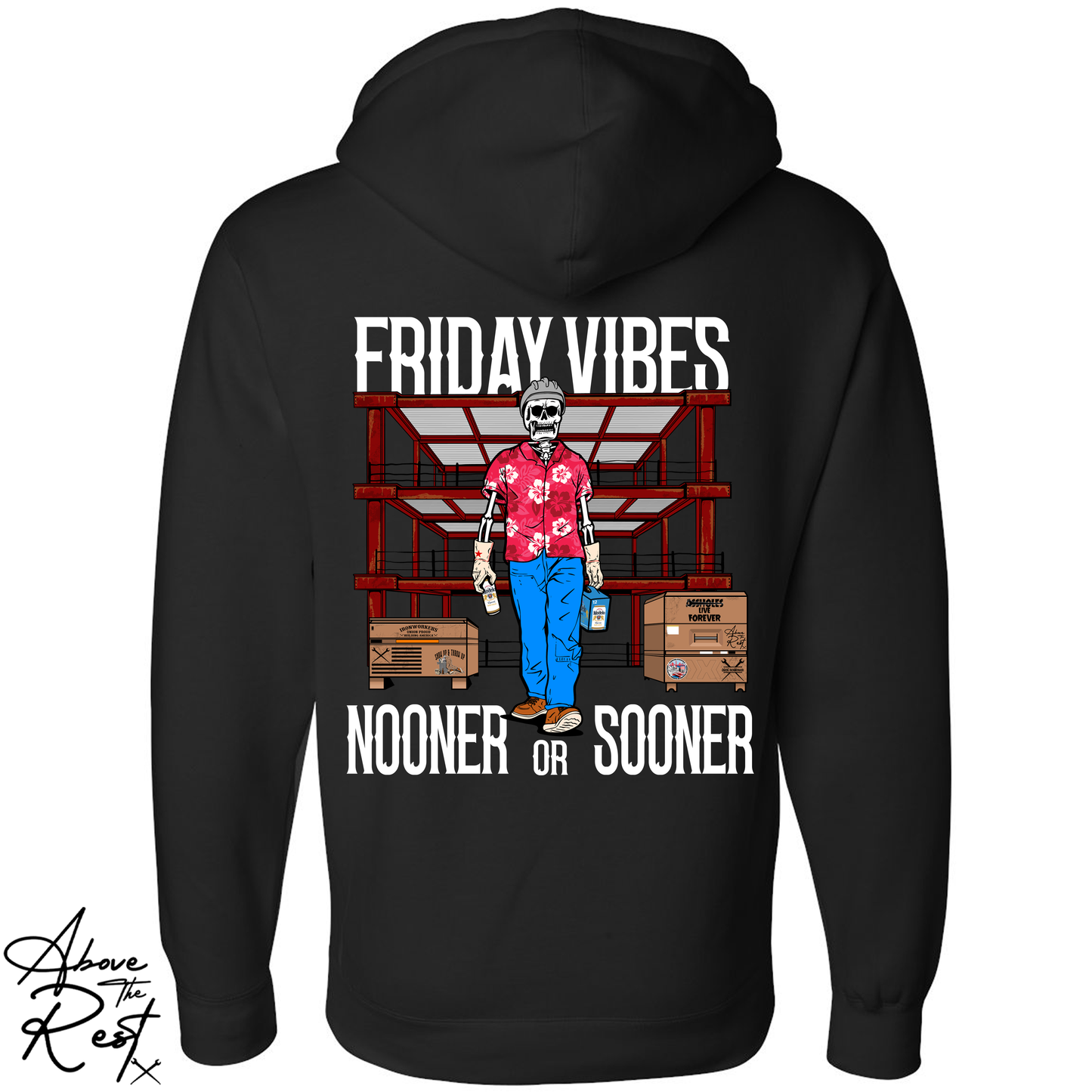 NOONER OR SOONER PULLOVER HOODIE