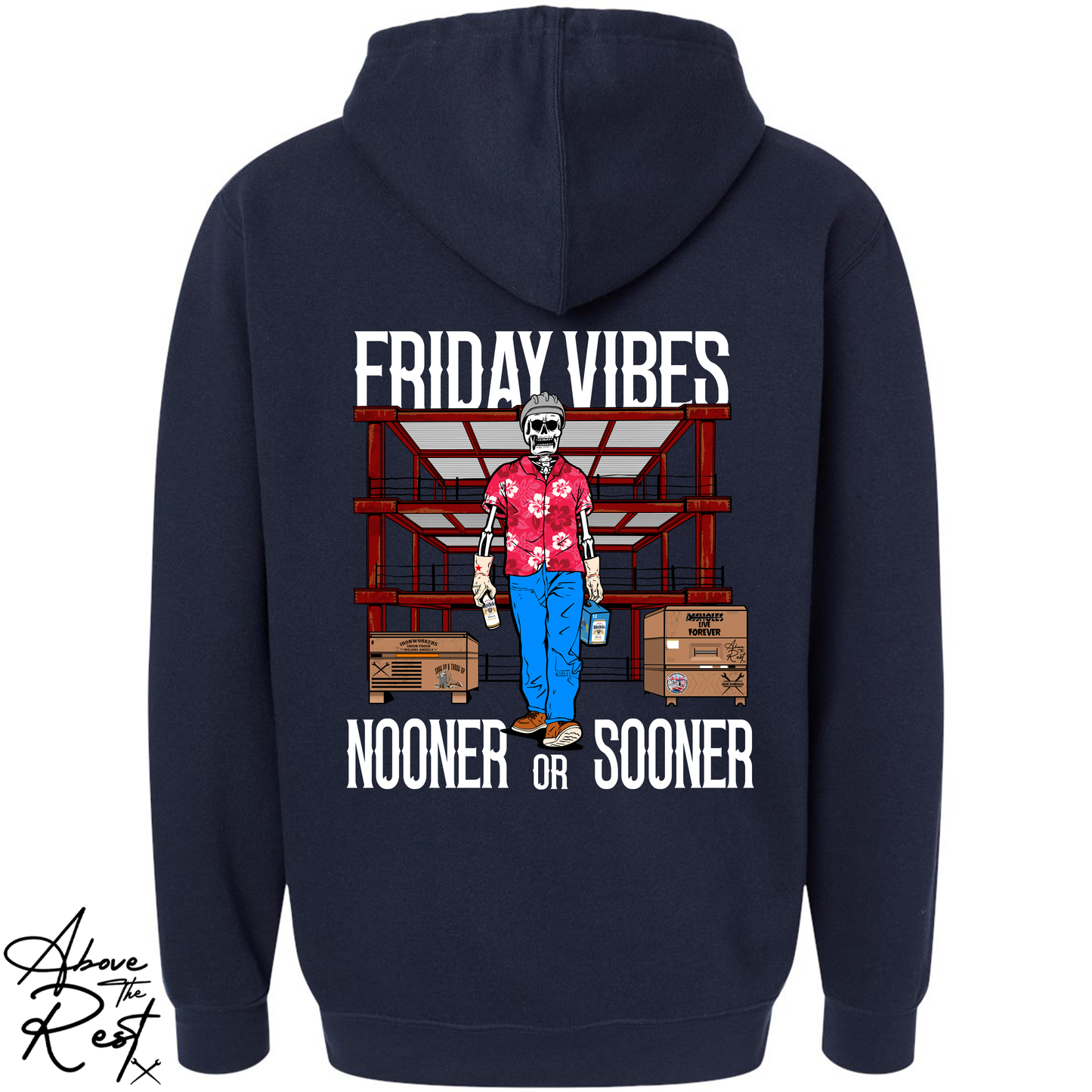 NOONER OR SOONER PULLOVER HOODIE