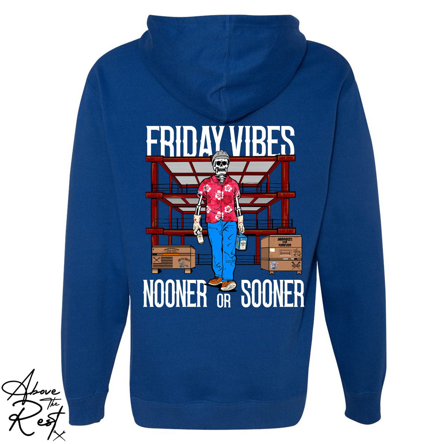 NOONER OR SOONER PULLOVER HOODIE